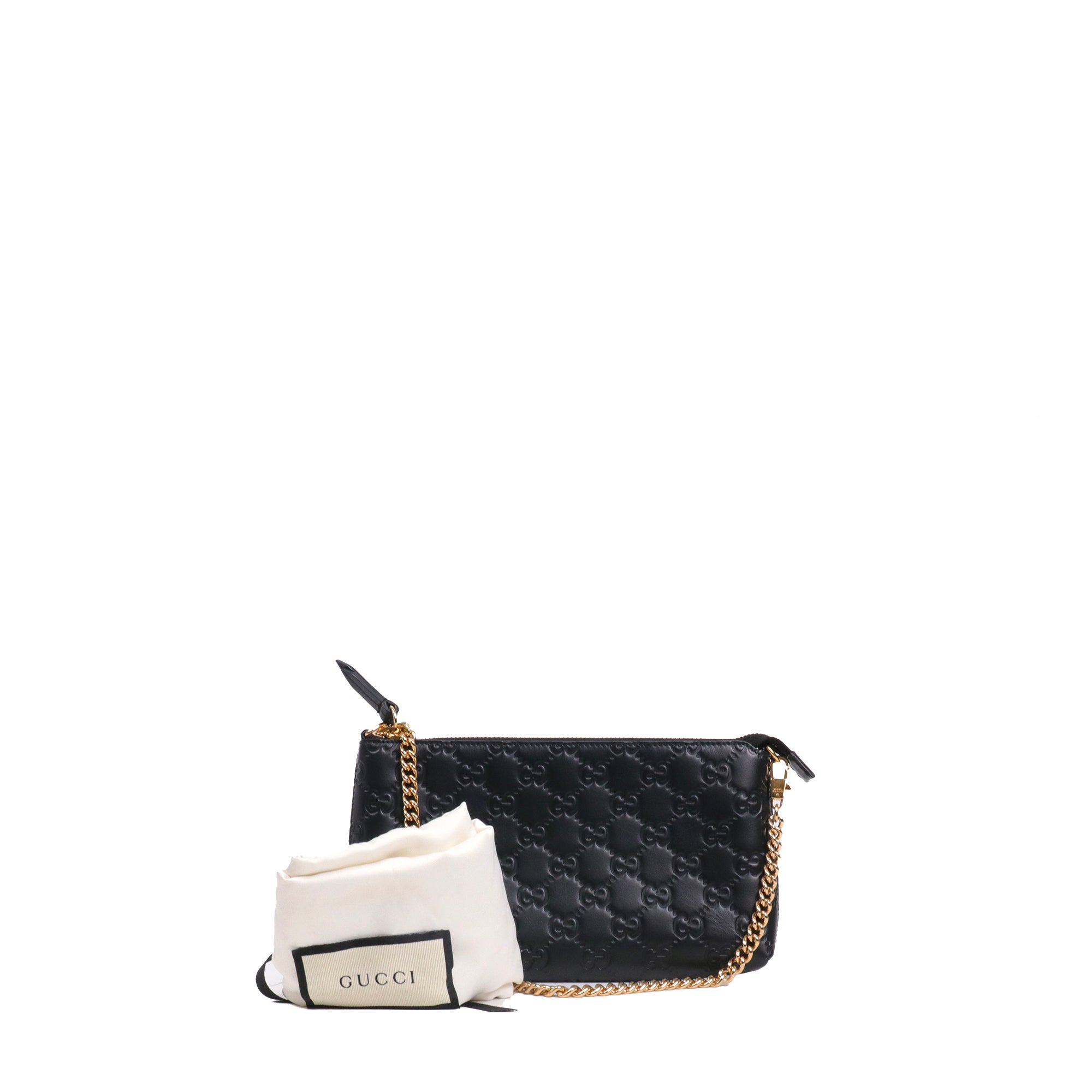 GUCCI - GG Marmont Small Size shoulder bag in black leather