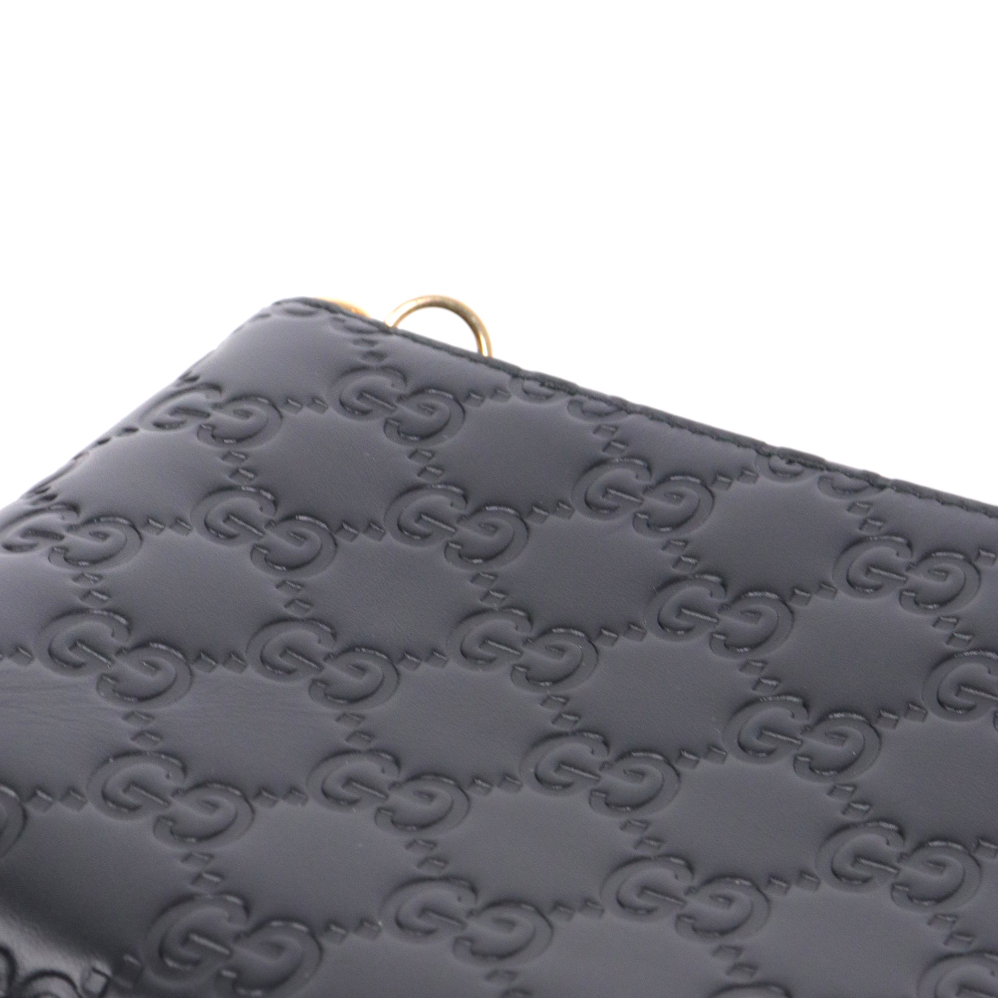 GUCCI - GG Marmont Small Size shoulder bag in black leather