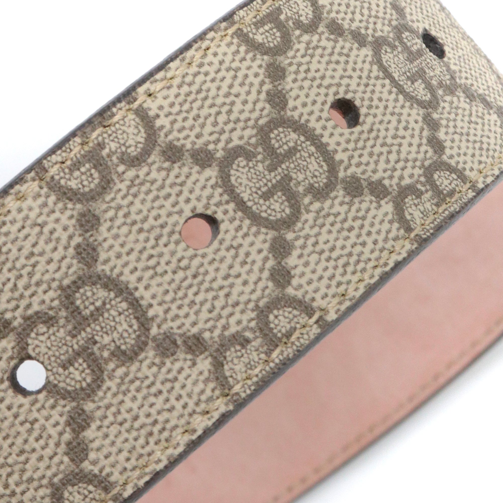 GUCCI - Ceinture GG Gucci en toile monogrammée (T85)