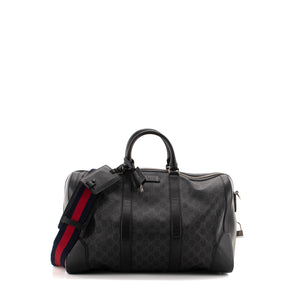 GUCCI - Sac de voyage suprême GG Gucci en toile enduite