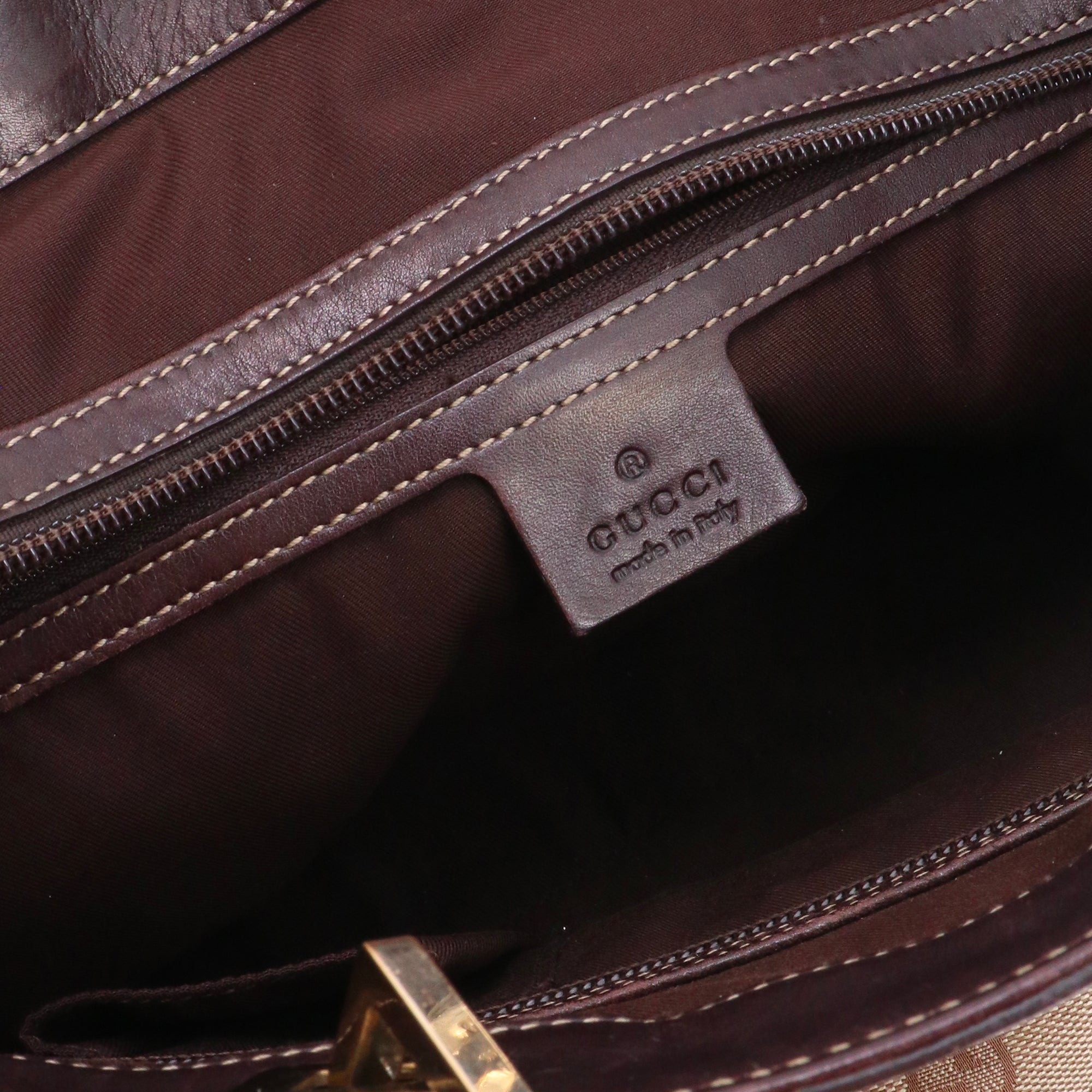 GUCCI - Ophidia GG Supreme leather shoulder bag