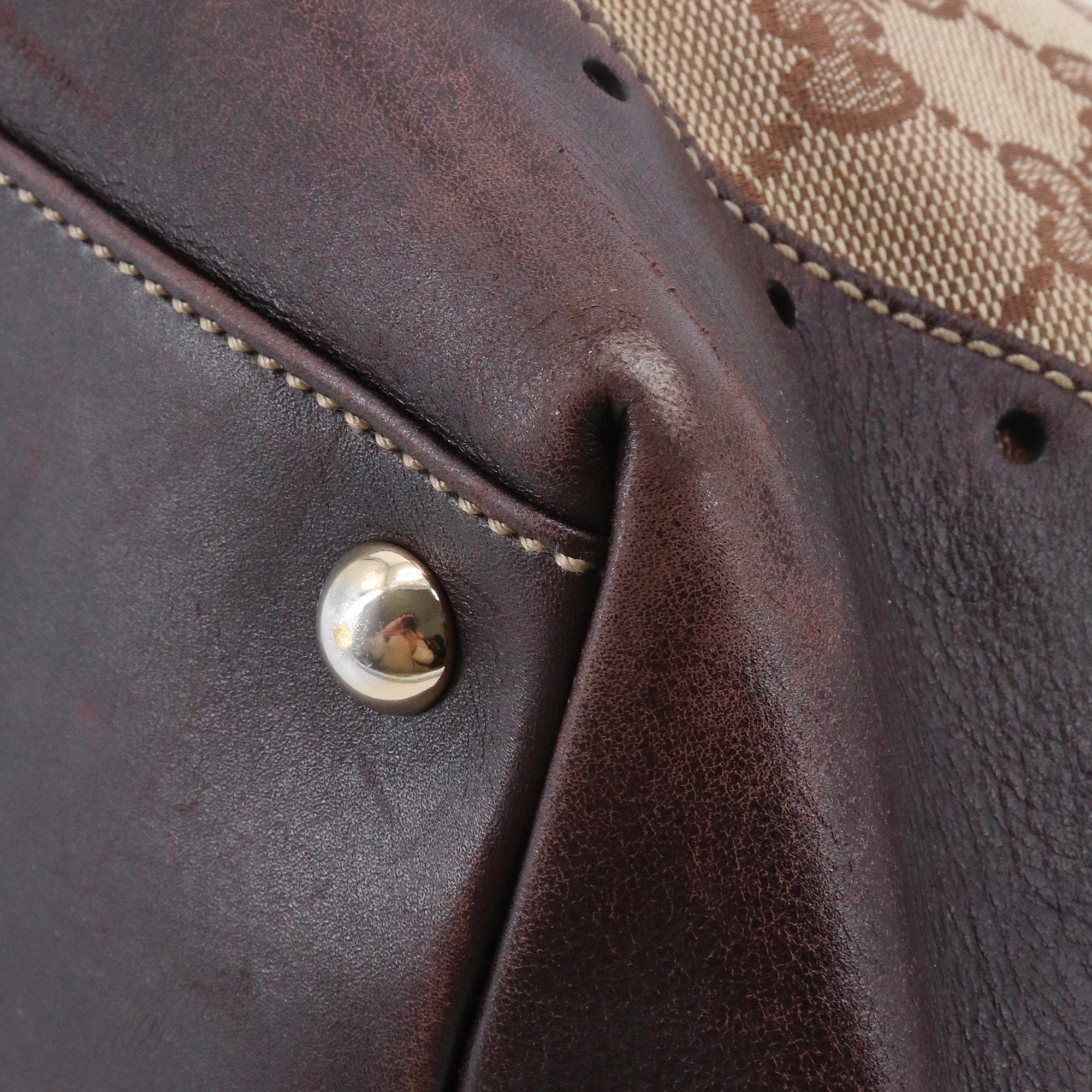 GUCCI - Ophidia GG Supreme leather shoulder bag