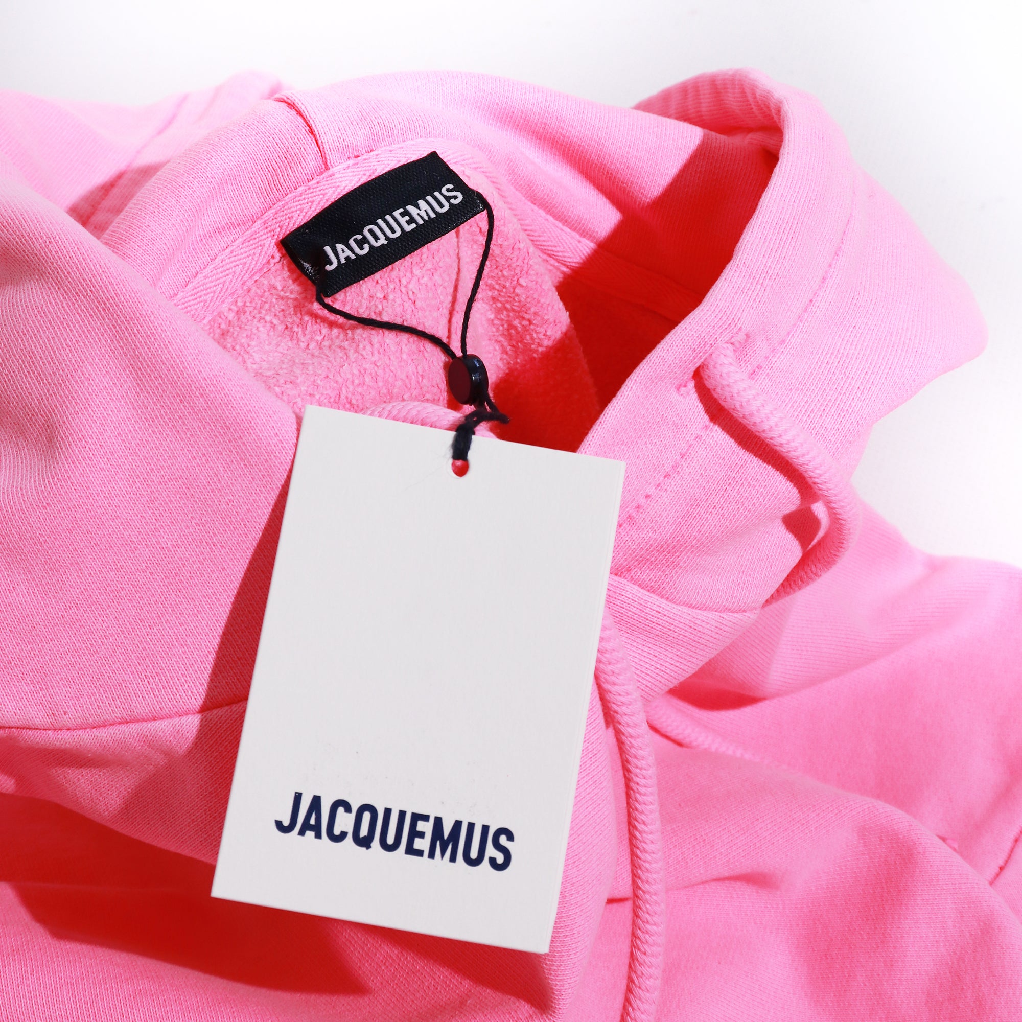 JACQUEMUS - Signature pink sweatshirt (XXL)