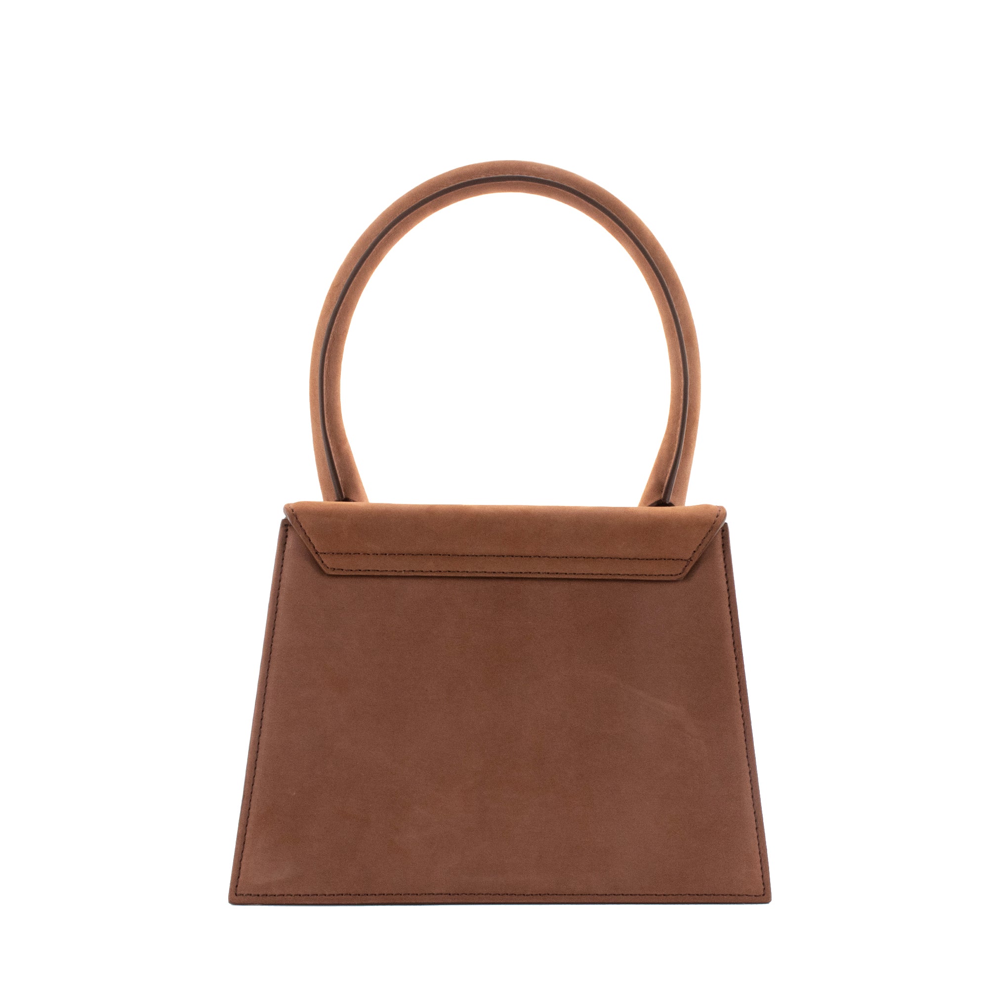 JACQUEMUS - Sac à bandoulière Grand Chiquito Jacquemus en suède marron