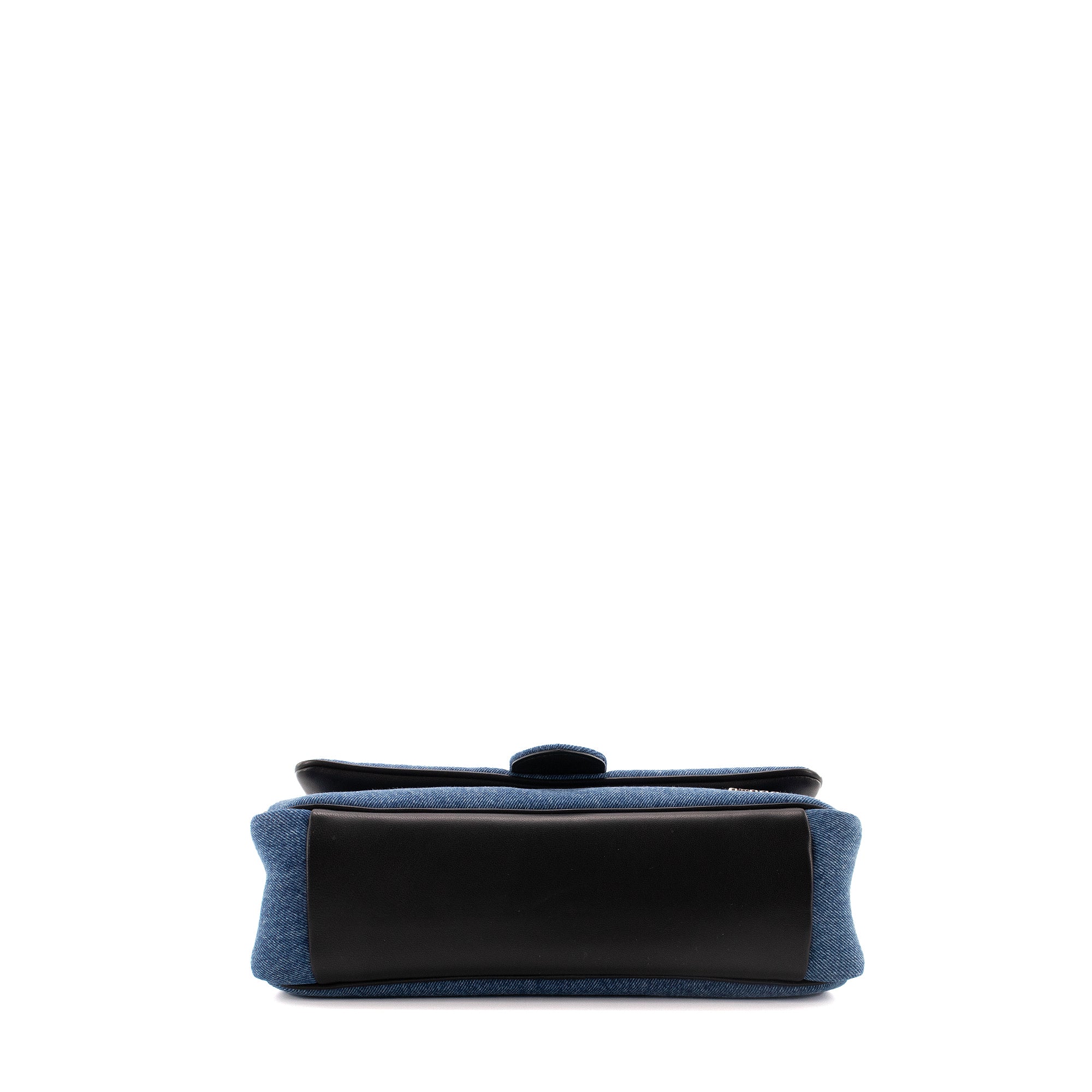 JACQUEMUS - Jacquemus Le Bambimou shoulder bag in blue denim