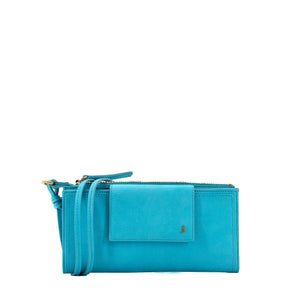 JACQUEMUS - Jacquemus Le Pichoto shoulder bag in turquoise nubuck