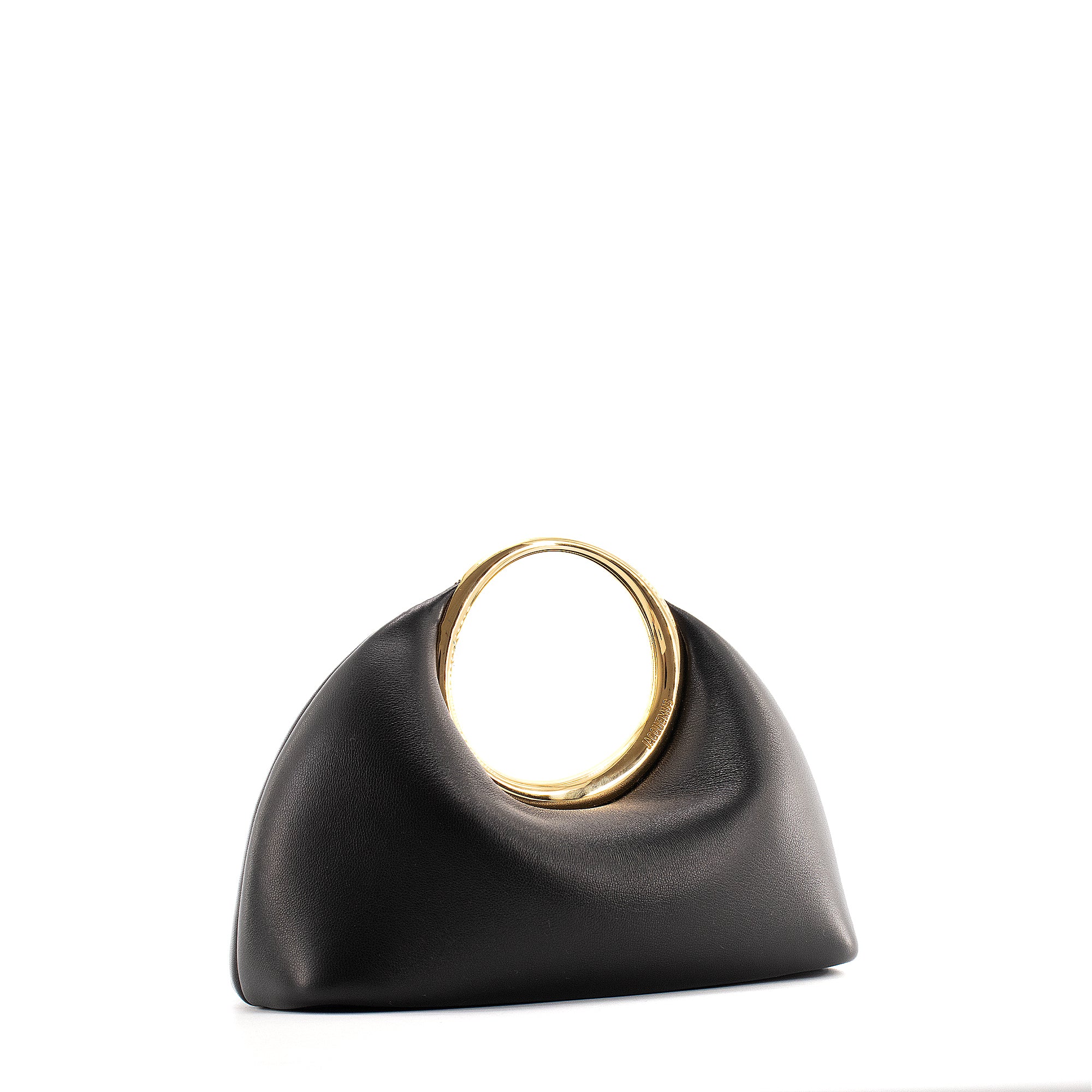 JACQUEMUS - Jacquemus Le Petit Calino handbag in black leather