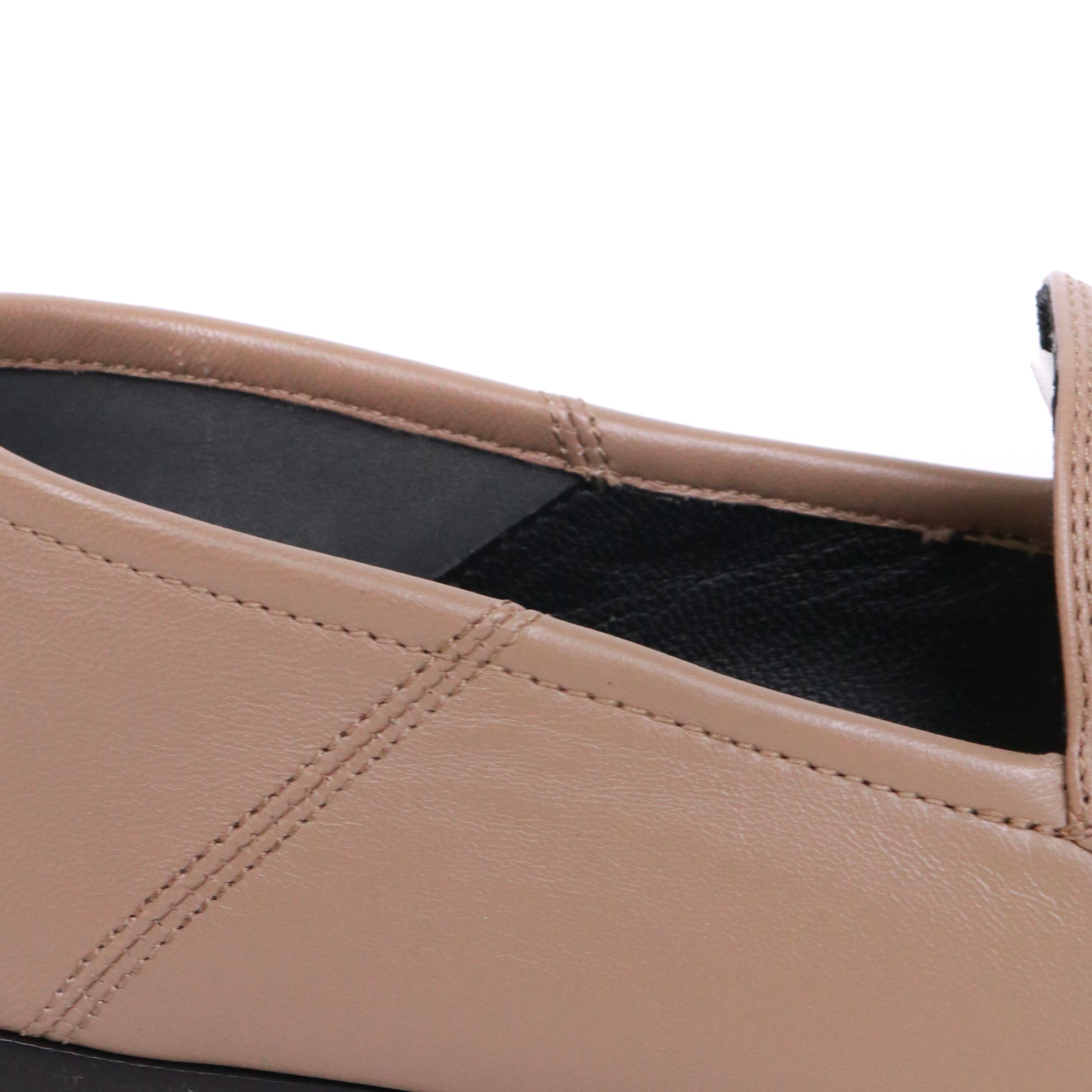 GUCCI - Jordaan loafers in burgundy leather (T37.5)