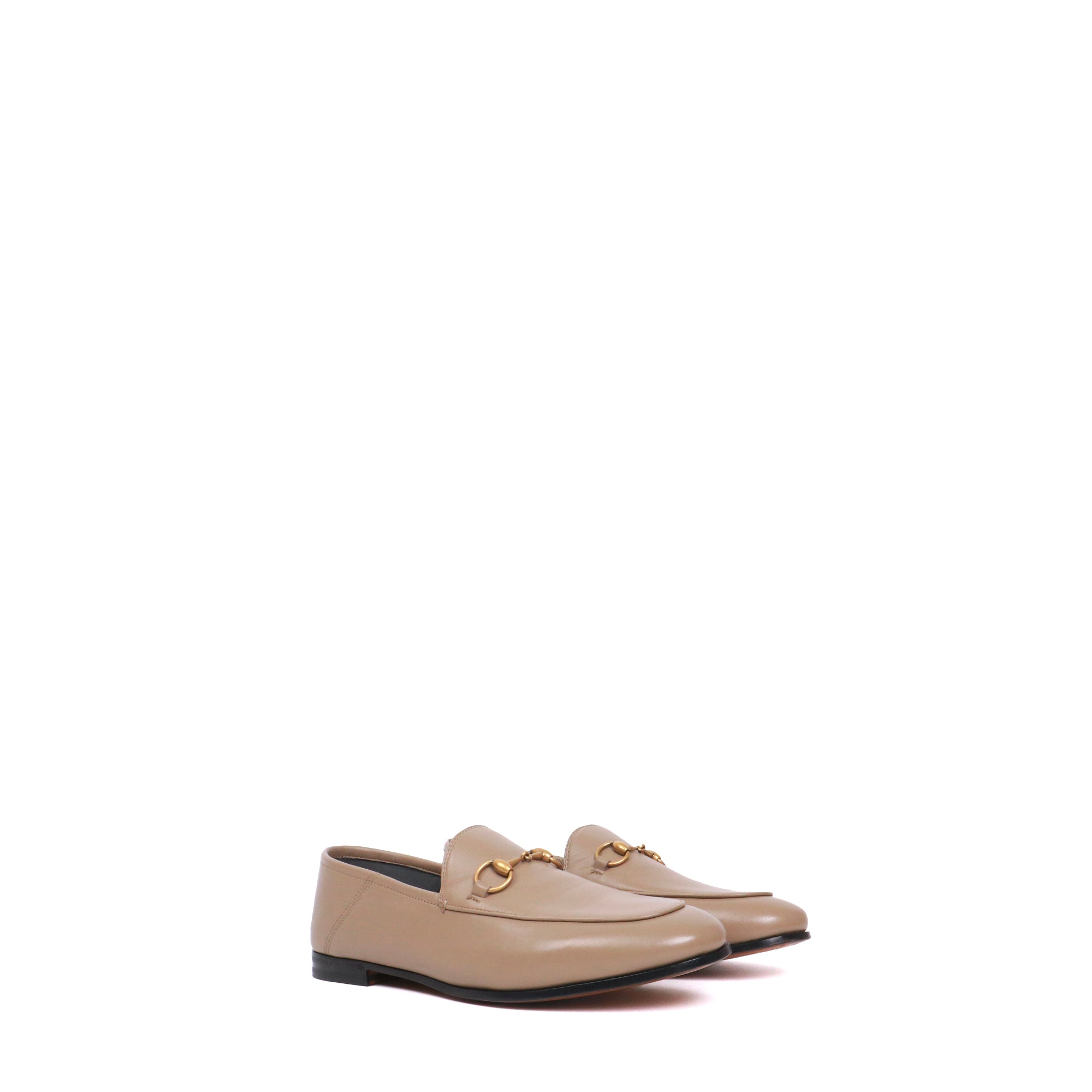 GUCCI - Jordaan loafers in burgundy leather (T37.5)