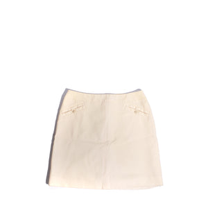 CHANEL - Wool and cashmere skirt (T44)