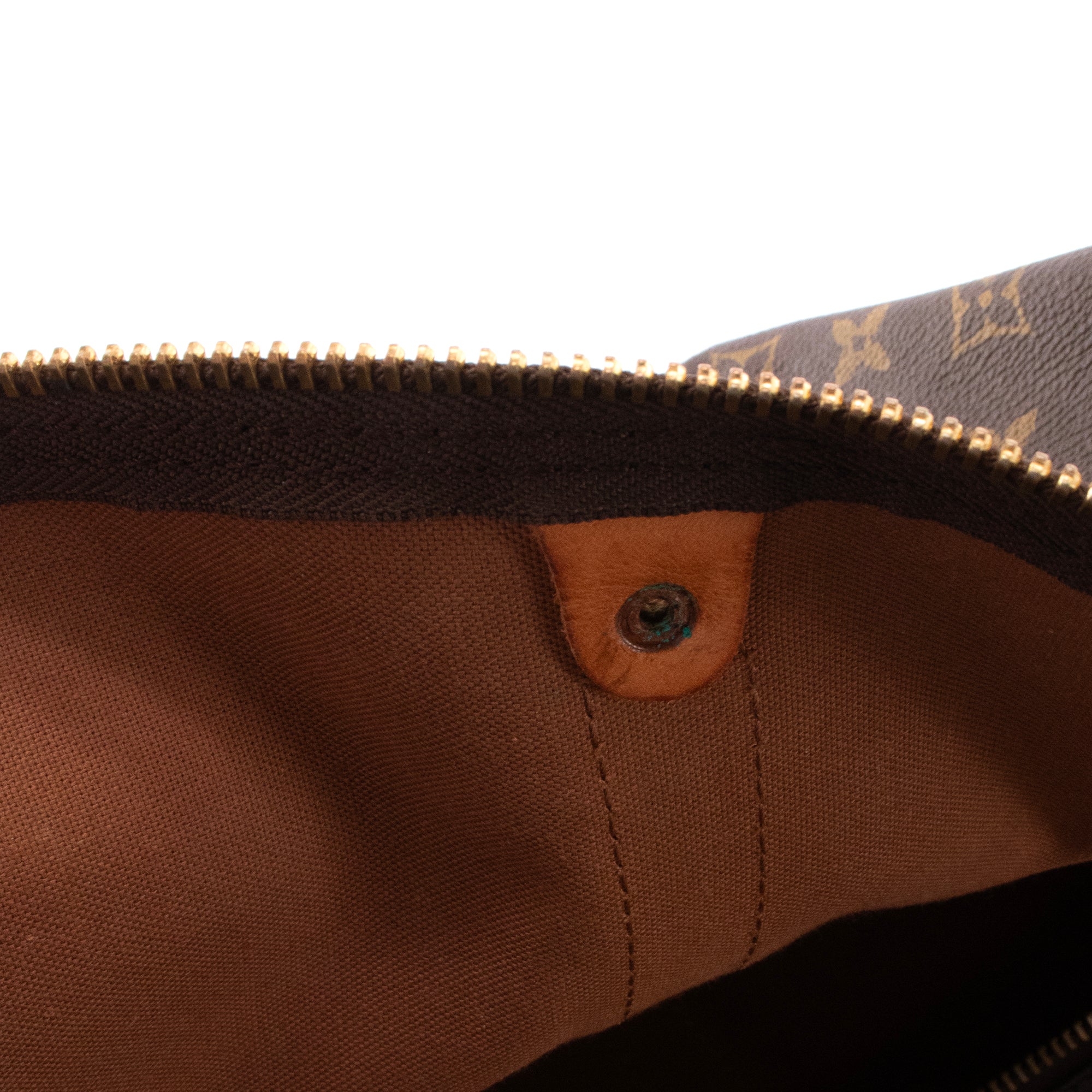 LOUIS VUITTON - Sac de voyage Keepall 60 Louis Vuitton en toile enduite monogrammée vintage