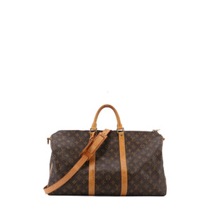 LOUIS VUITTON - Sac de voyage Keepall 50 Louis Vuitton en toile monogrammée