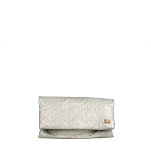 LOUIS VUITTON - Pochette Limelight Louis Vuitton Édition Limitée en soie monogrammée argenté