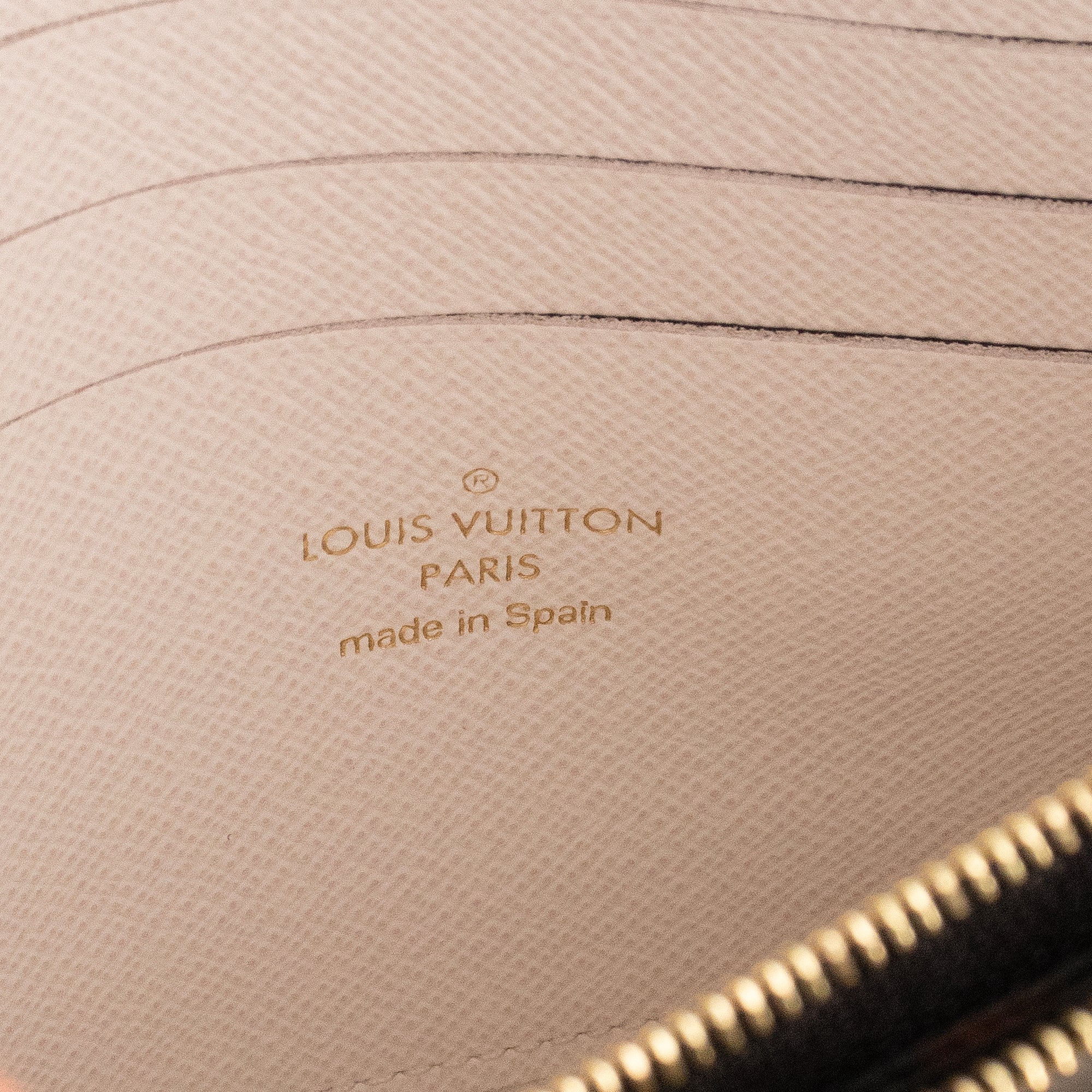 LOUIS VUITTON - Pochette Double Zip Crafty édition limitée Louis Vuitton en toile monogrammée