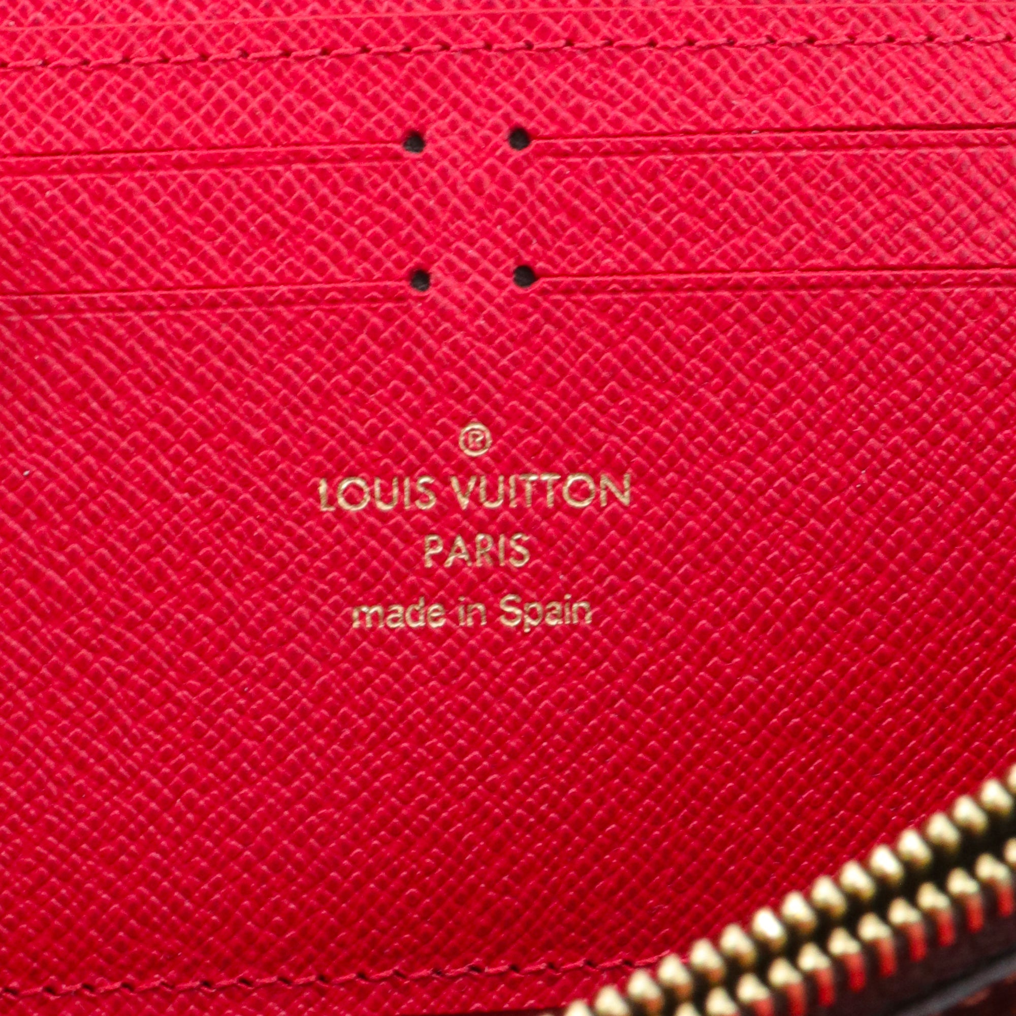 LOUIS VUITTON - Louis Vuitton Clémence wallet in ebony checkerboard canvas