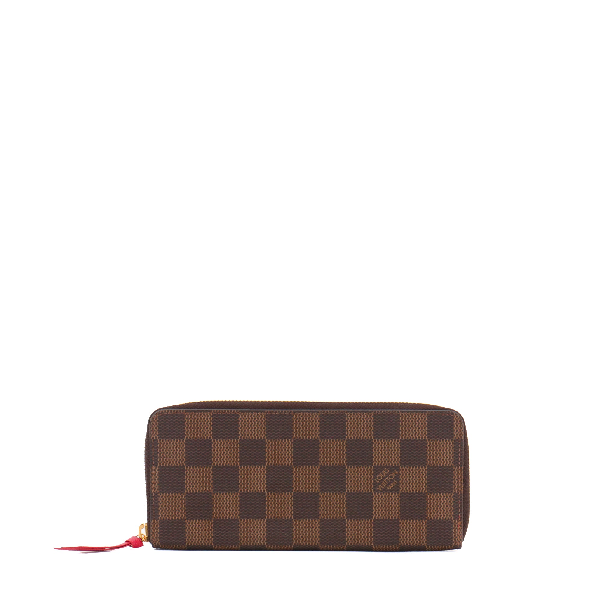 LOUIS VUITTON - Louis Vuitton Clémence wallet in ebony checkerboard canvas