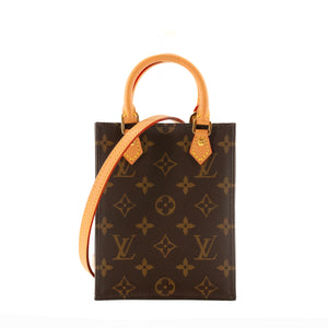 LOUIS VUITTON - Louis Vuitton Cabas Plat PM shoulder bag in monogrammed canvas