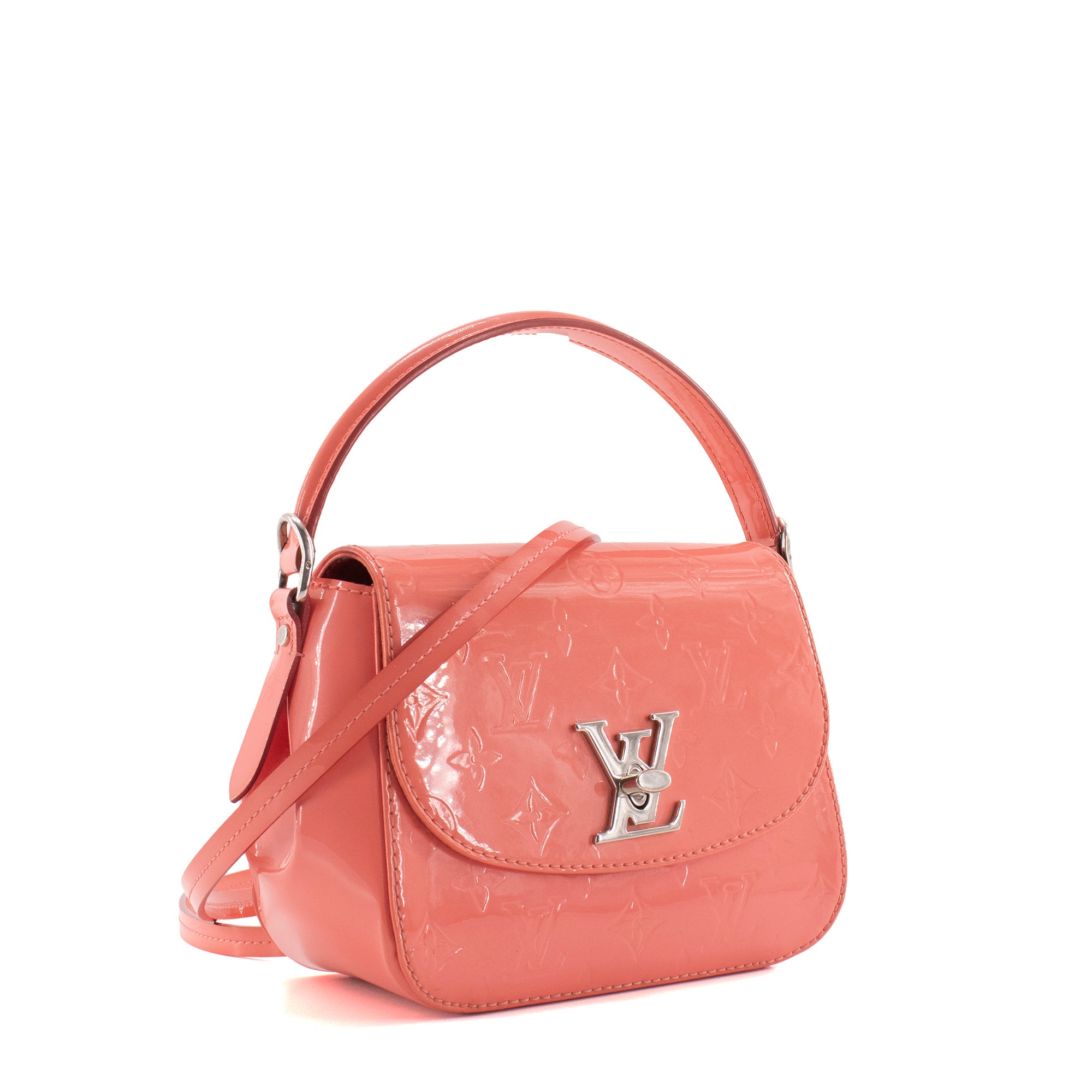 LOUIS VUITTON - Louis Vuitton Pasadena shoulder bag in pink patent leather