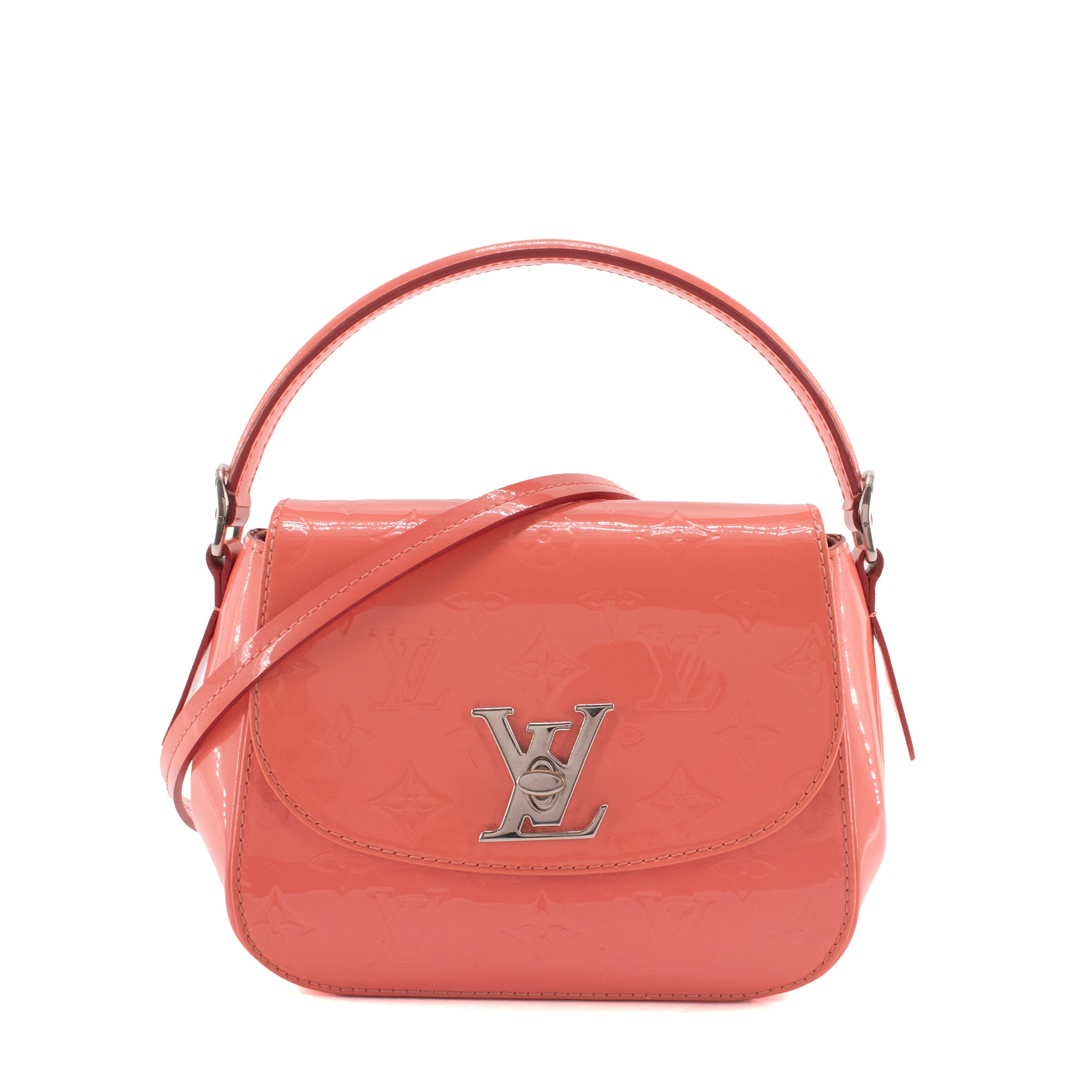 LOUIS VUITTON - Louis Vuitton Pasadena shoulder bag in pink patent leather