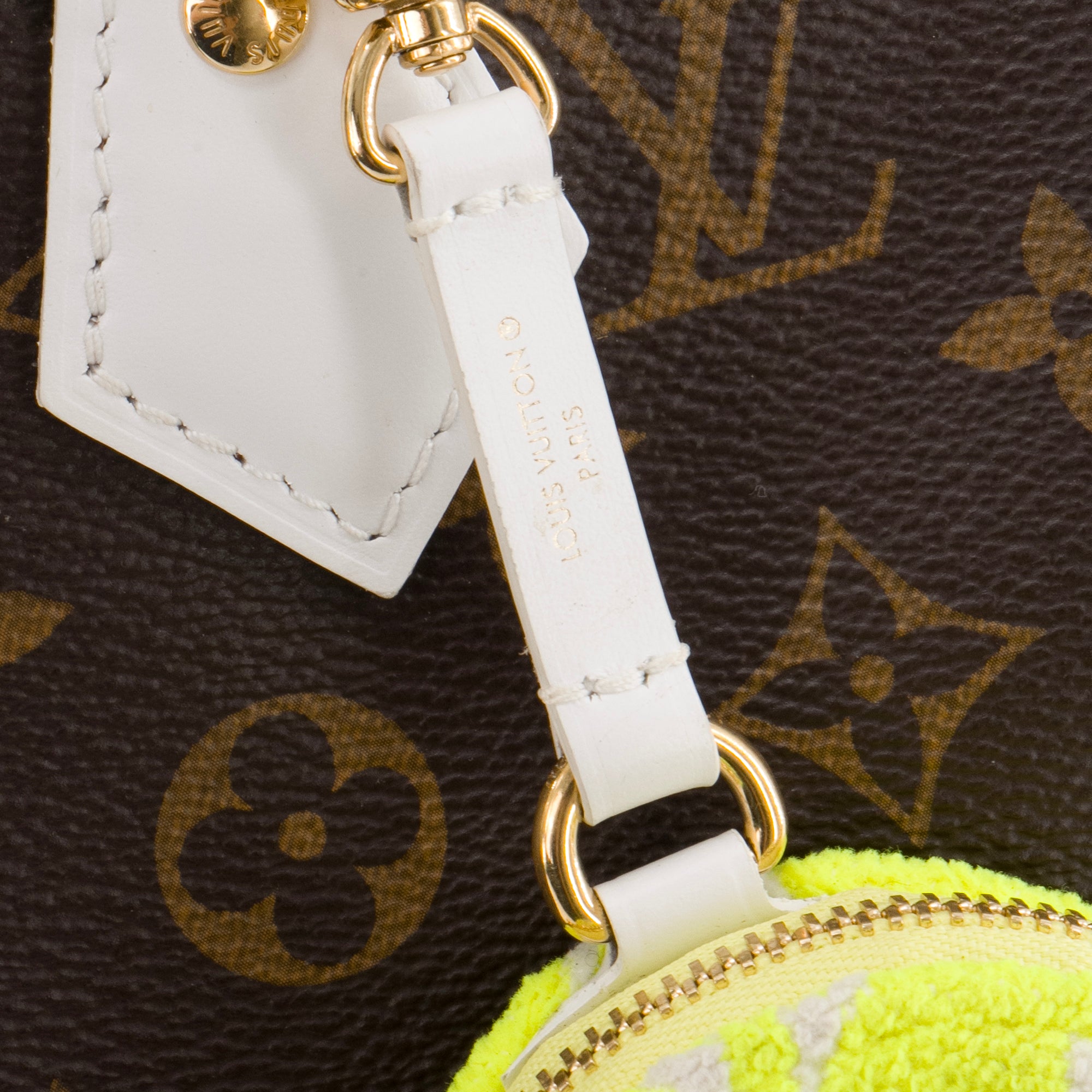 LOUIS VUITTON - Sac à bandoulière Speedy 25 Louis Vuitton en toile enduite marron édition limitée Match