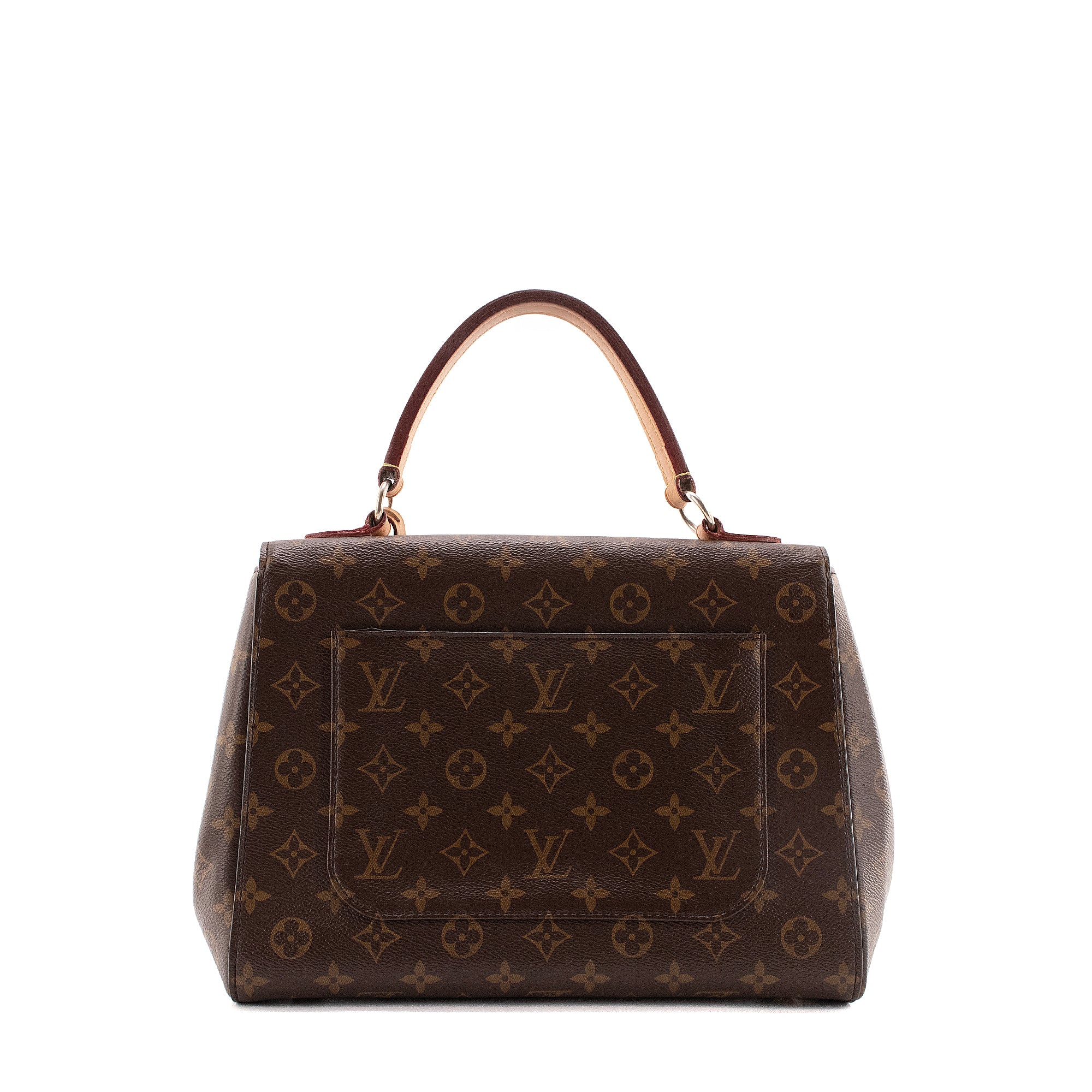 LOUIS VUITTON - Sac à main Cluny moyen Louis Vuitton en toile monogrammée marron