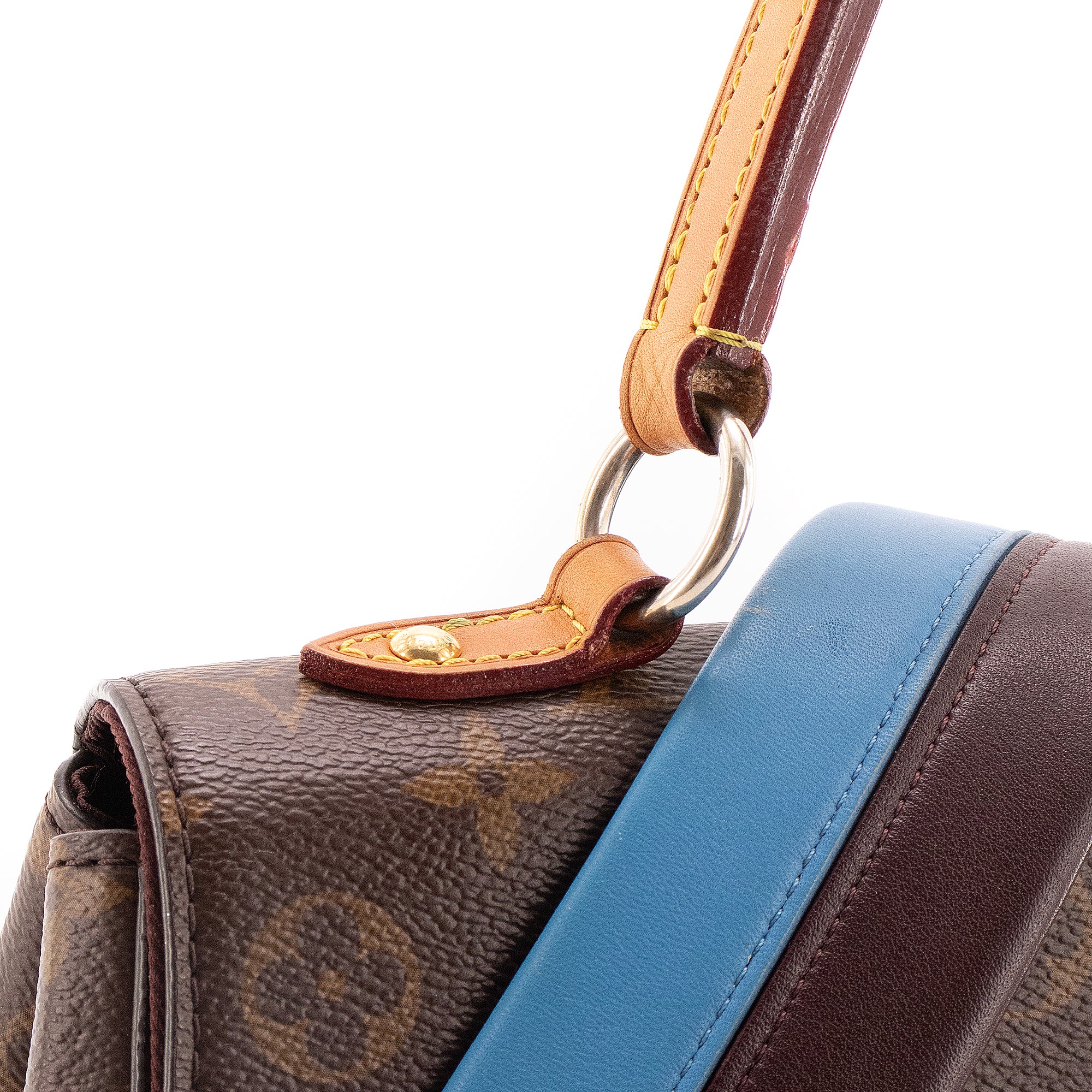 LOUIS VUITTON - Sac à main Cluny moyen Louis Vuitton en toile monogrammée marron