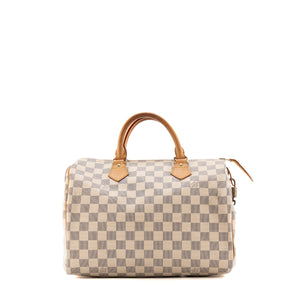 LOUIS VUITTON - Louis Vuitton Speedy 30 handbag in Damier Azur canvas