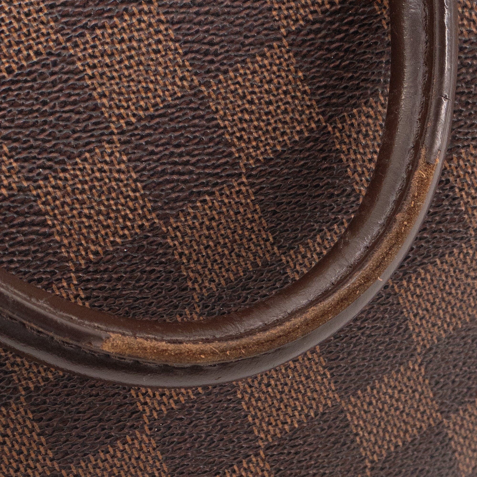 LOUIS VUITTON - Sac à main Speedy 35 Louis Vuitton en toile damier ébène