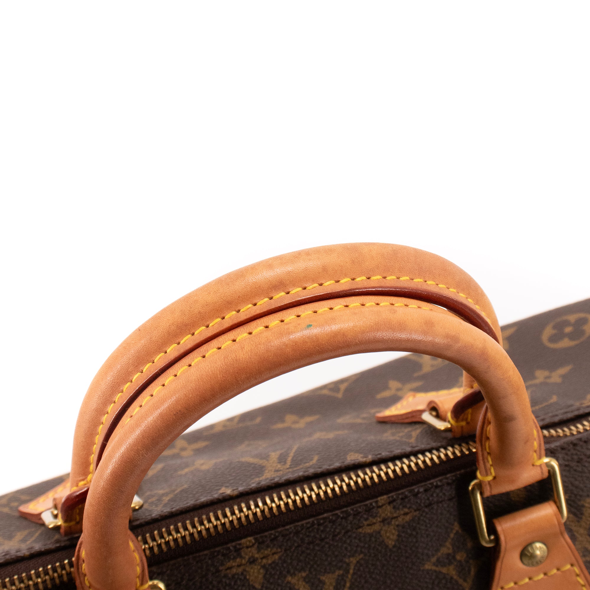 LOUIS VUITTON - Sac à main Speedy 40 Louis Vuitton en toile monogrammée vintage