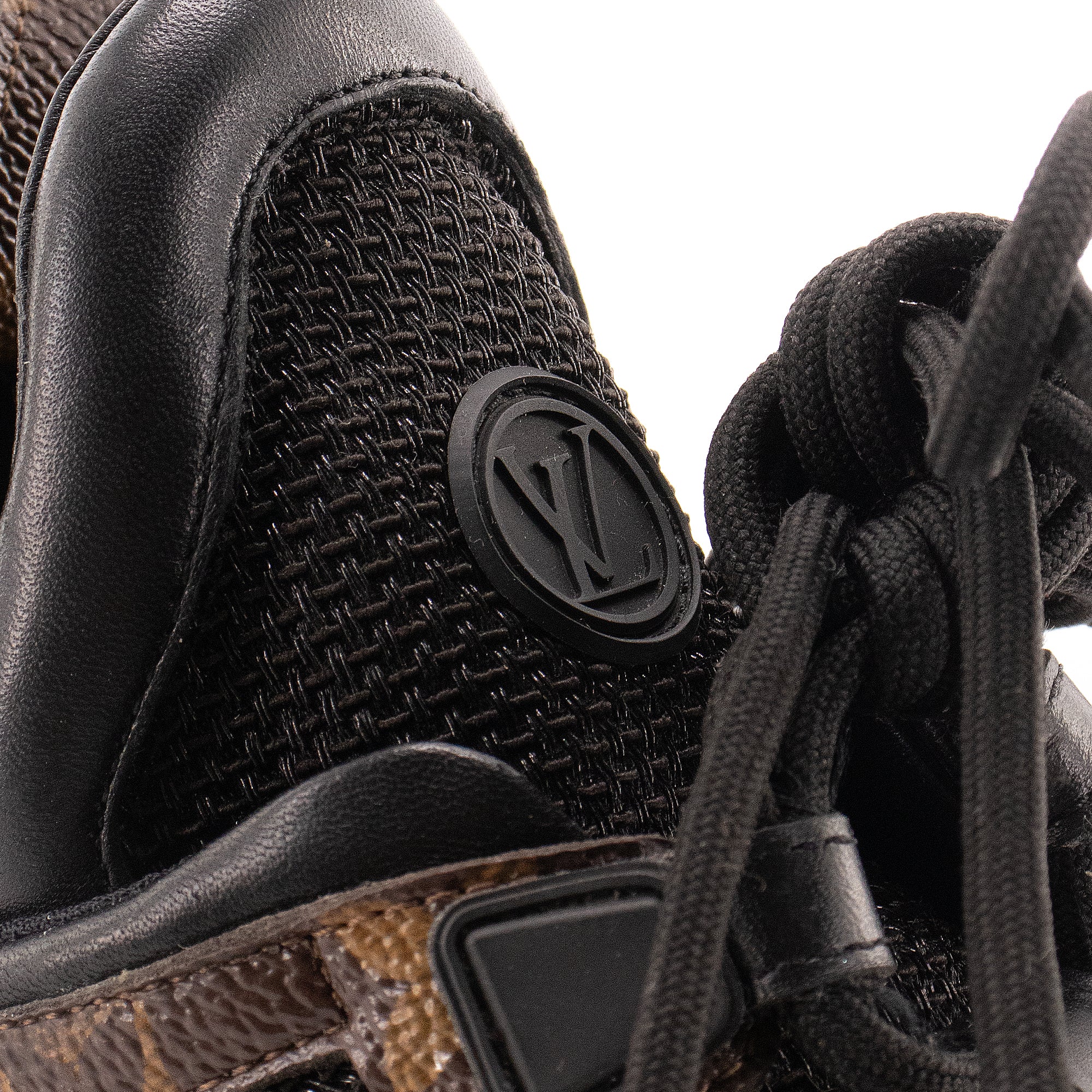 LOUIS VUITTON - Sneakers Archlight Louis Vuitton en cuir et toile monogrammmée (T37.5)