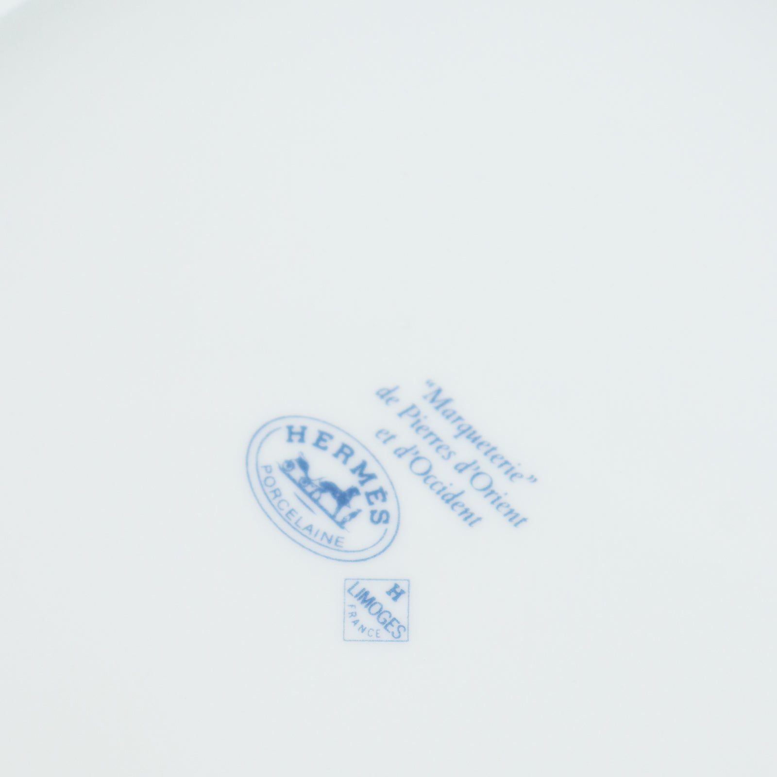 HERMÈS - Oriental and Western Stone Marquetry Plate