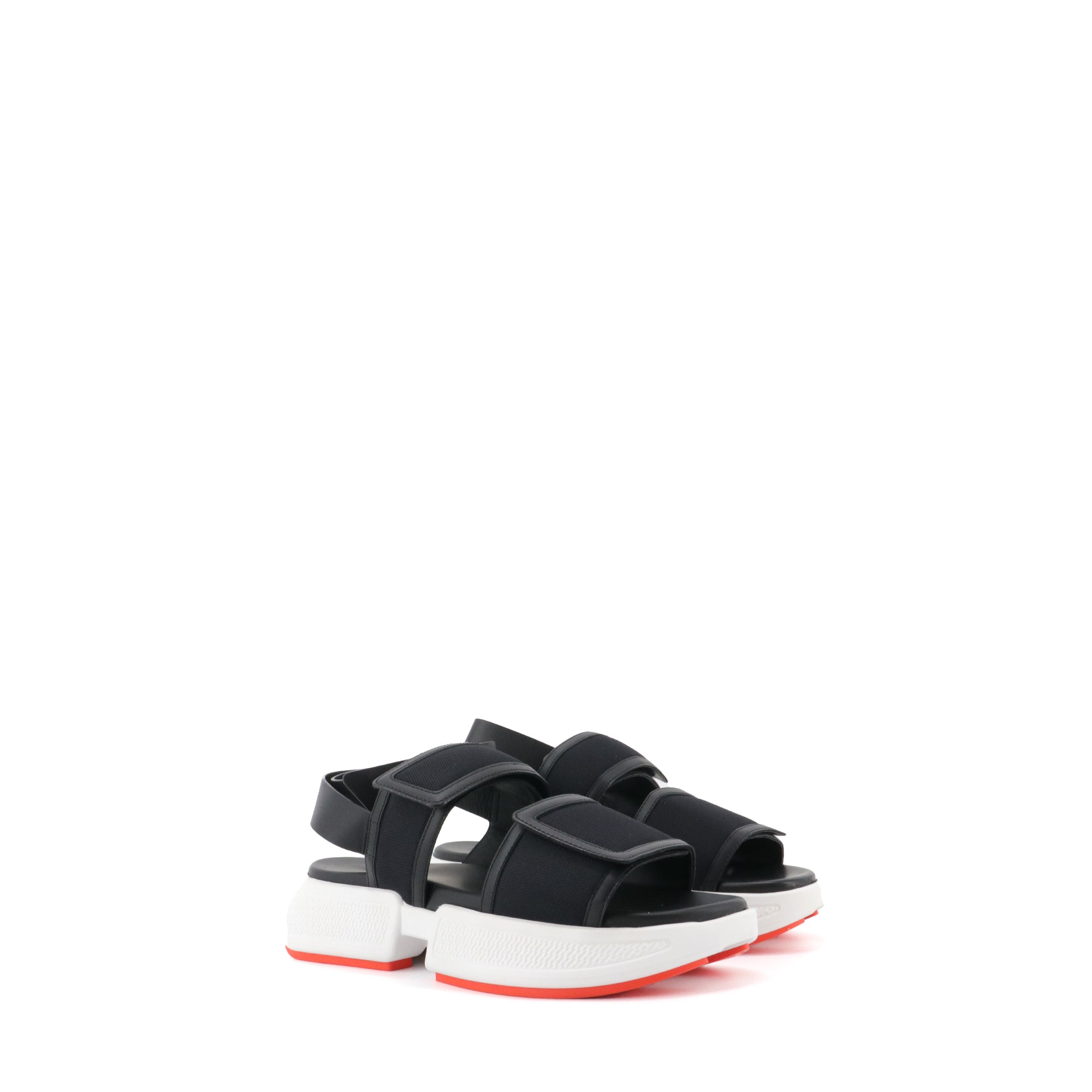 HERMÈS - Sandales Geek Hermès en cuir noir (T38)