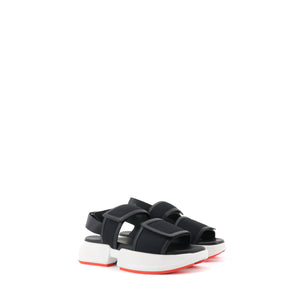 HERMÈS - Hermès Geek sandals in black leather (Size 38)