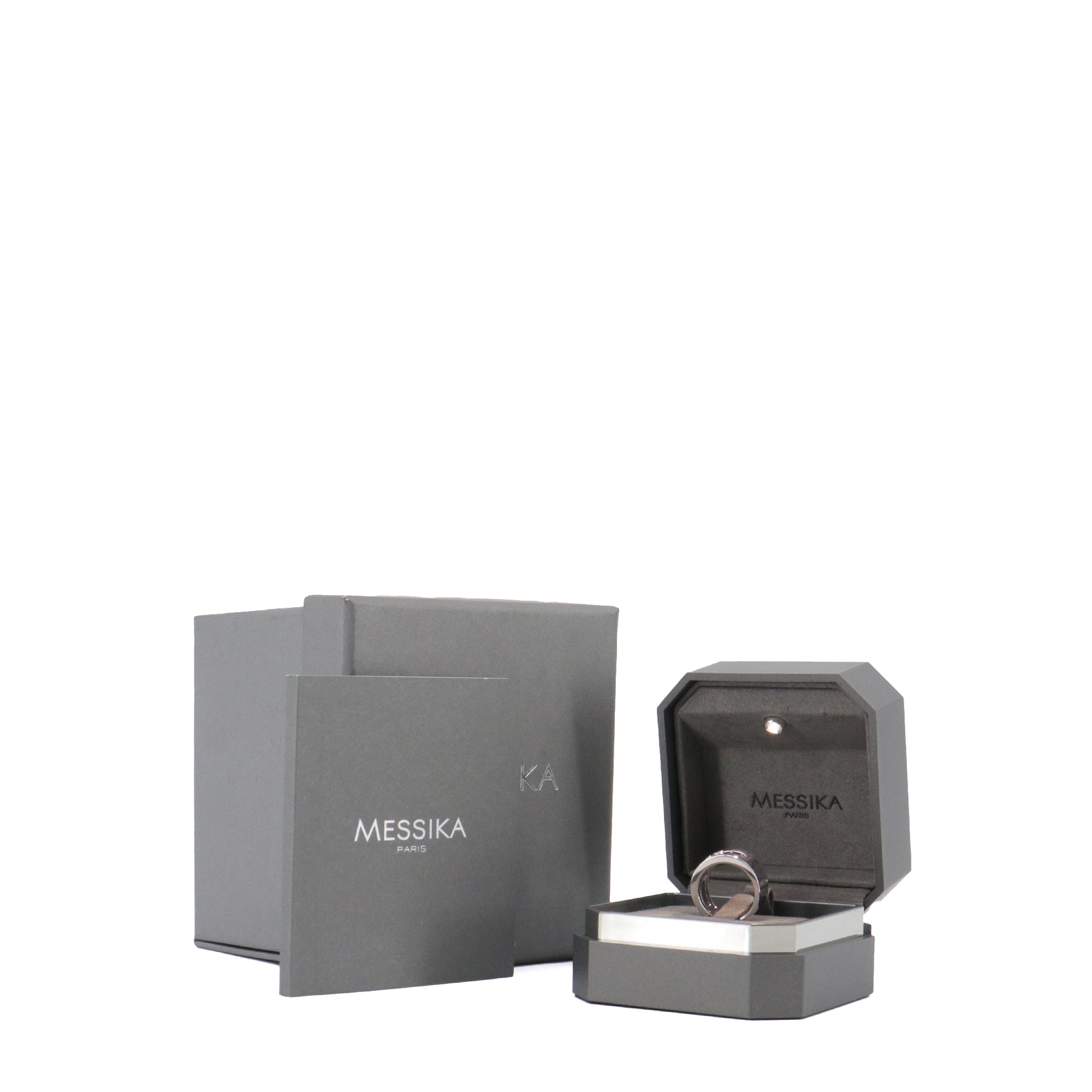 MESSIKA - Move Noa Messika ring in white gold and diamonds (T51)