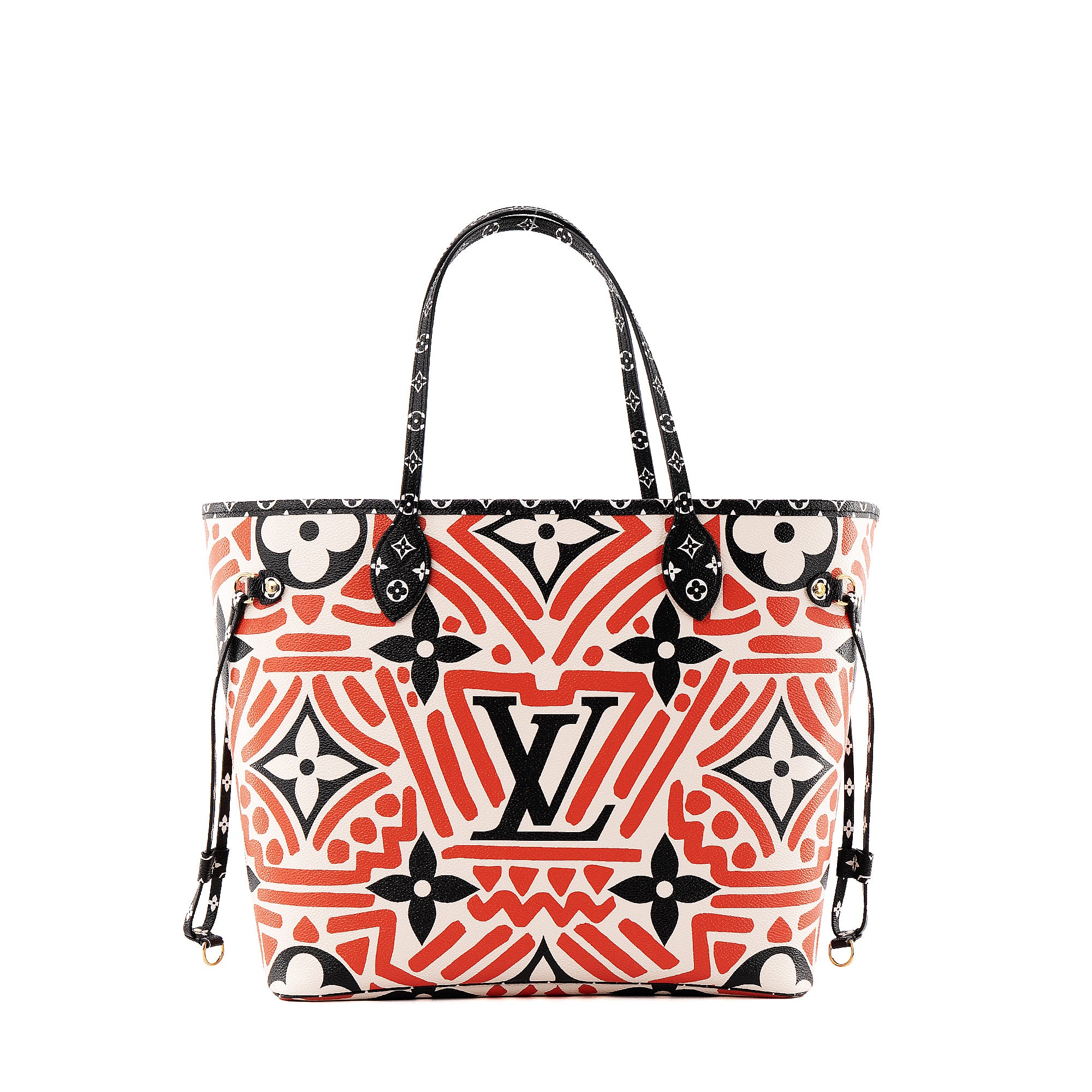 LOUIS VUITTON - Sac cabas Neverfull MM Crafty Louis Vuitton en toile monogrammée édition limitée