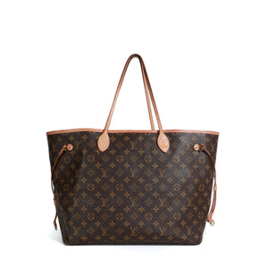 LOUIS VUITTON - Neverfull GM shopping bag in monogram canvas