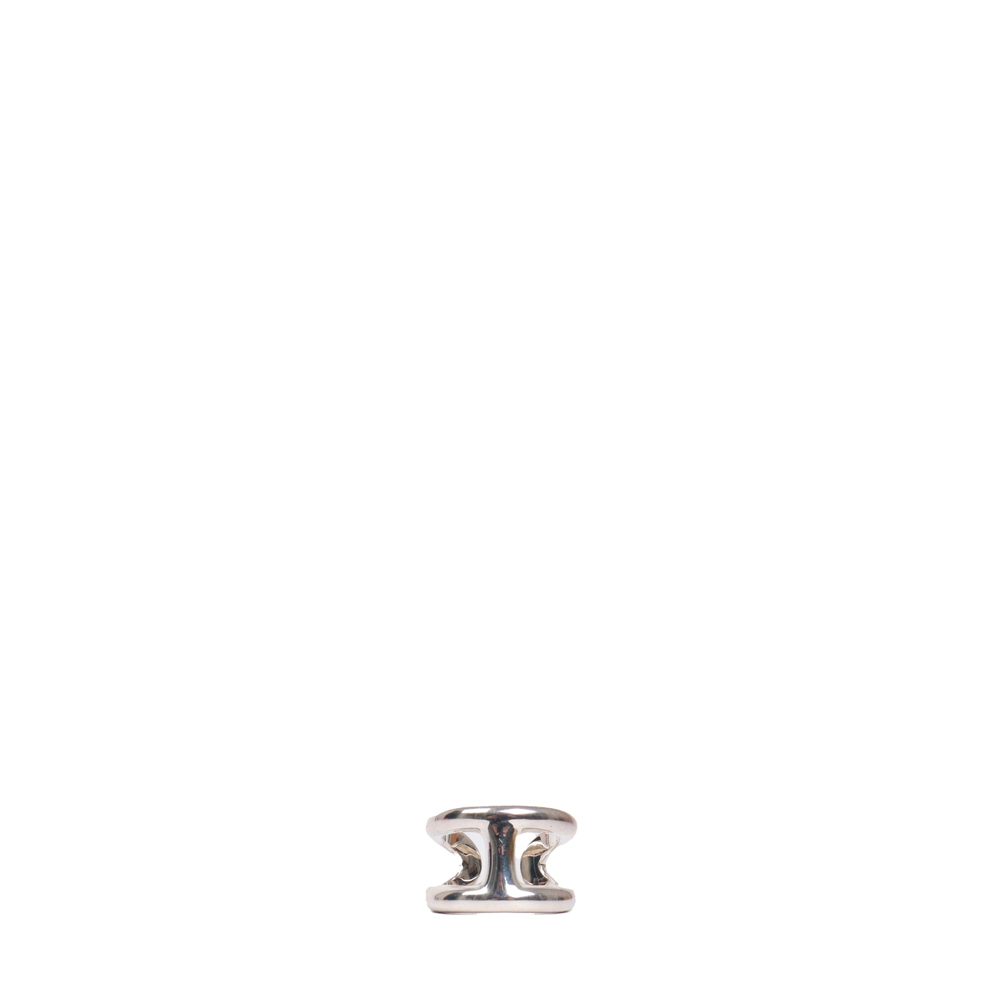 HERMÈS - Bague Osmose GM Hermès en argent (T54)