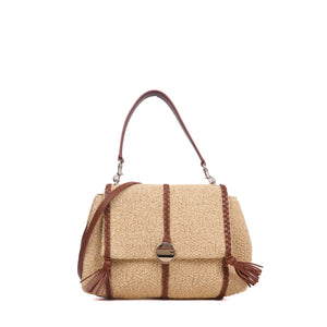 CHLOÉ - Darry shoulder bag in black grained leather