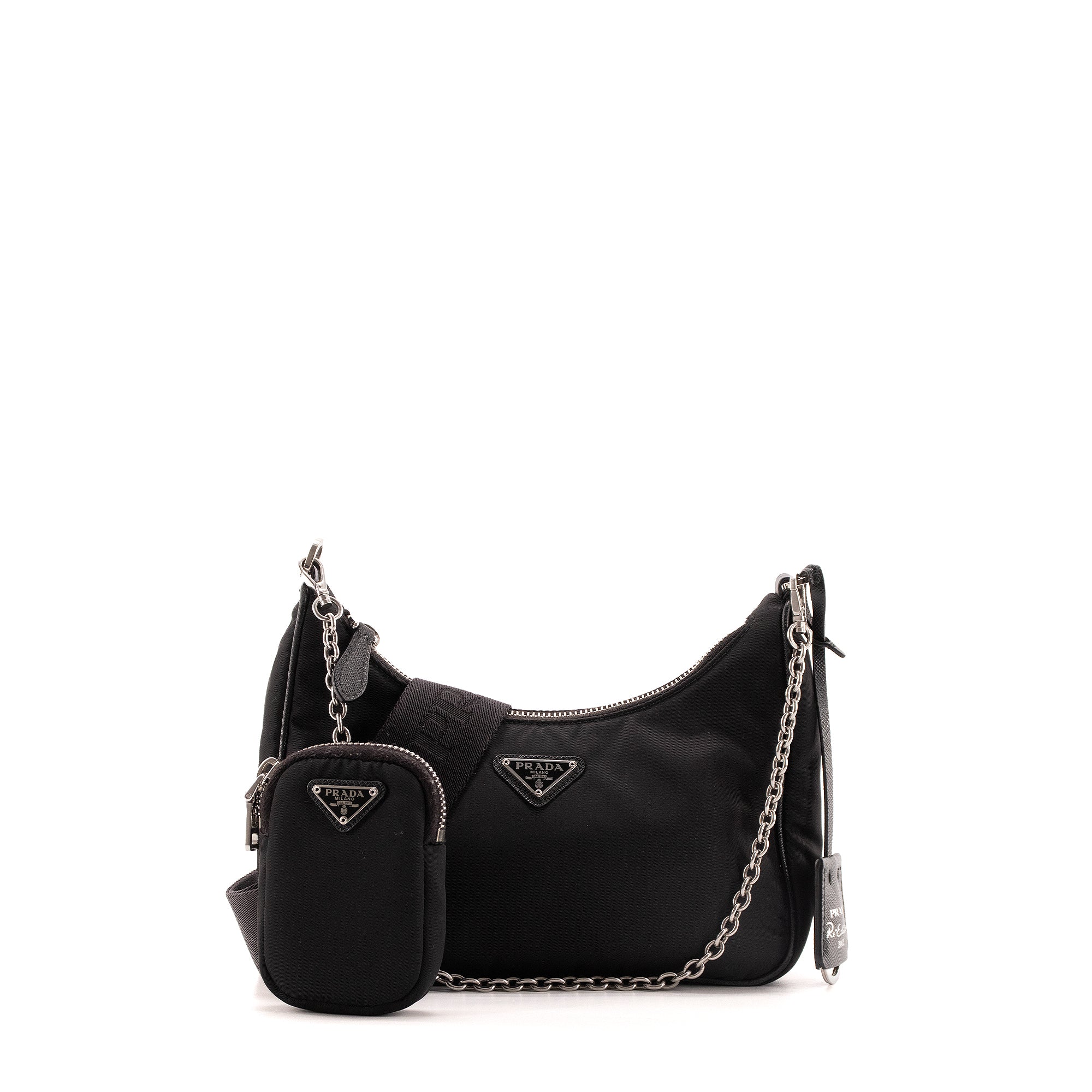 PRADA - Prada Re-Edition 2005 shoulder bag in black nylon
