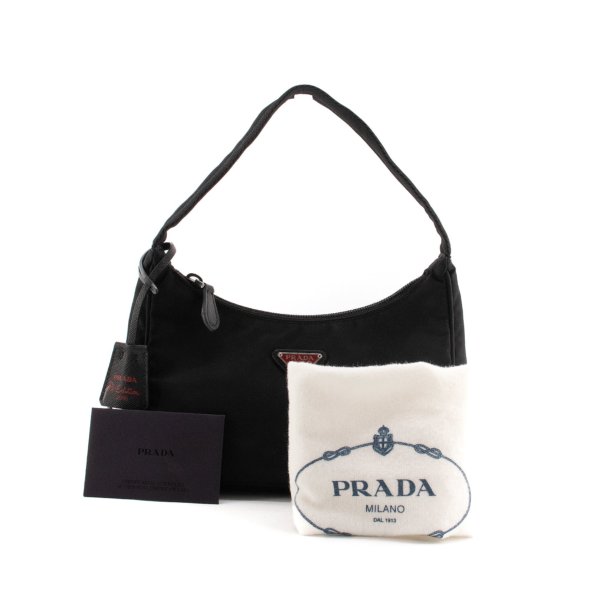 PRADA - Sac à épaule Re-Edition 2000 Prada en re-nylon noir