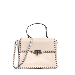 VALENTINO - Rockstud leather tote bag