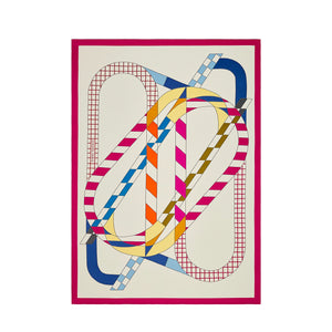 HERMÈS - Hermès Round And Round Plaid in Multicolored Cashmere