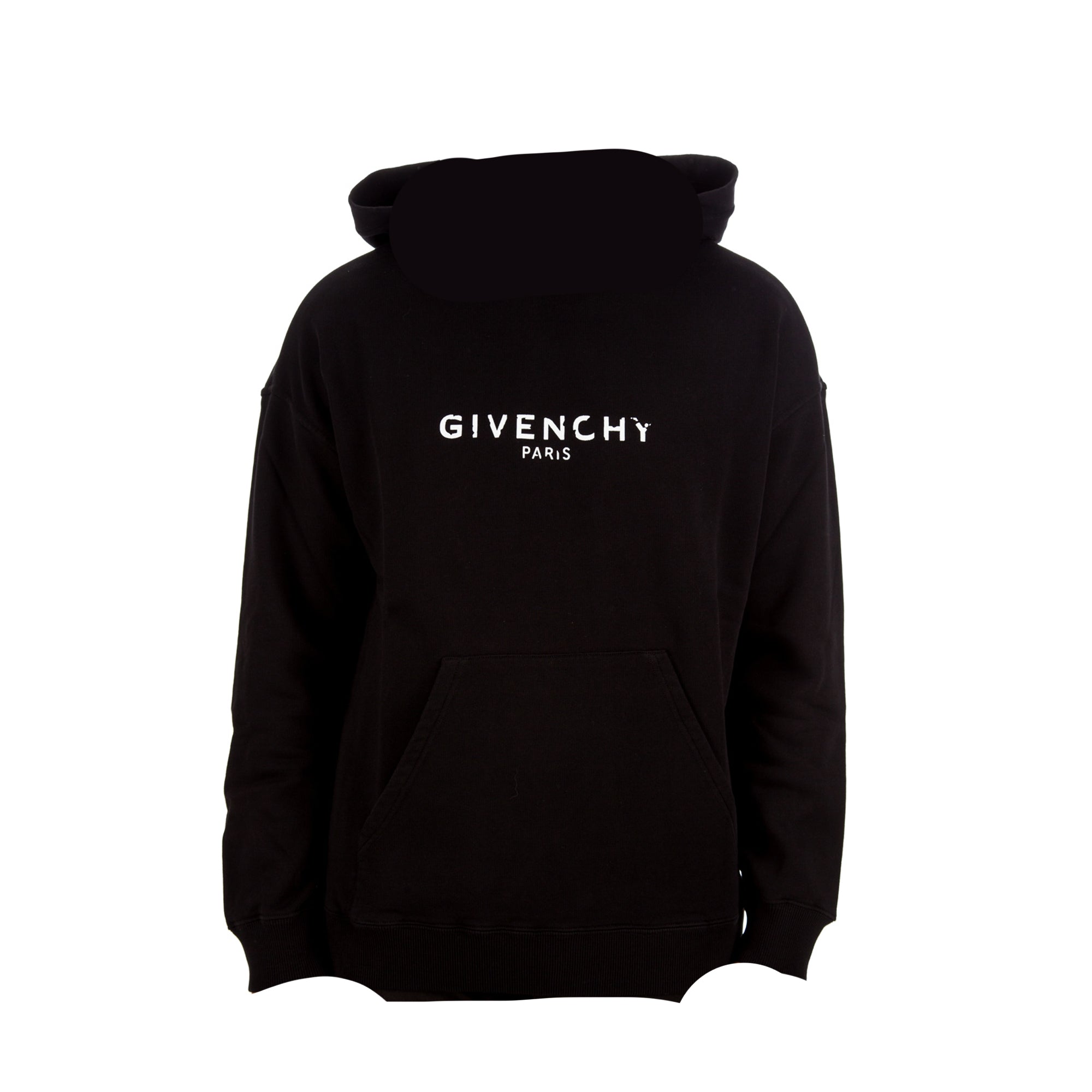 GIVENCHY - Sweatshirt à capuche Givenchy en coton noir (S)