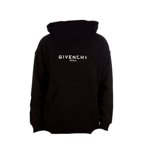 GIVENCHY - Sweatshirt à capuche Givenchy en coton noir (S)