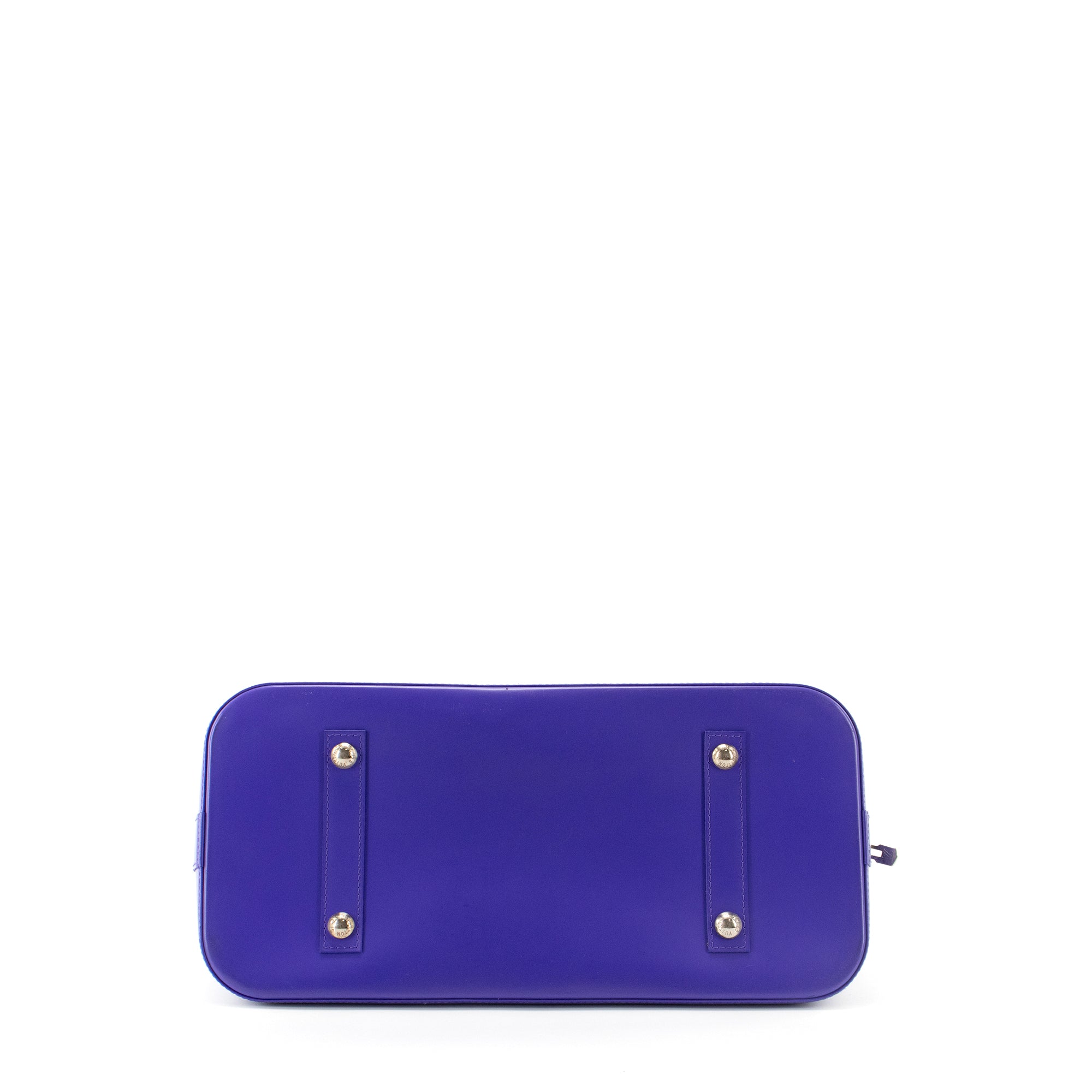 LOUIS VUITTON - Louis Vuitton Alma GM handbag in purple epi leather
