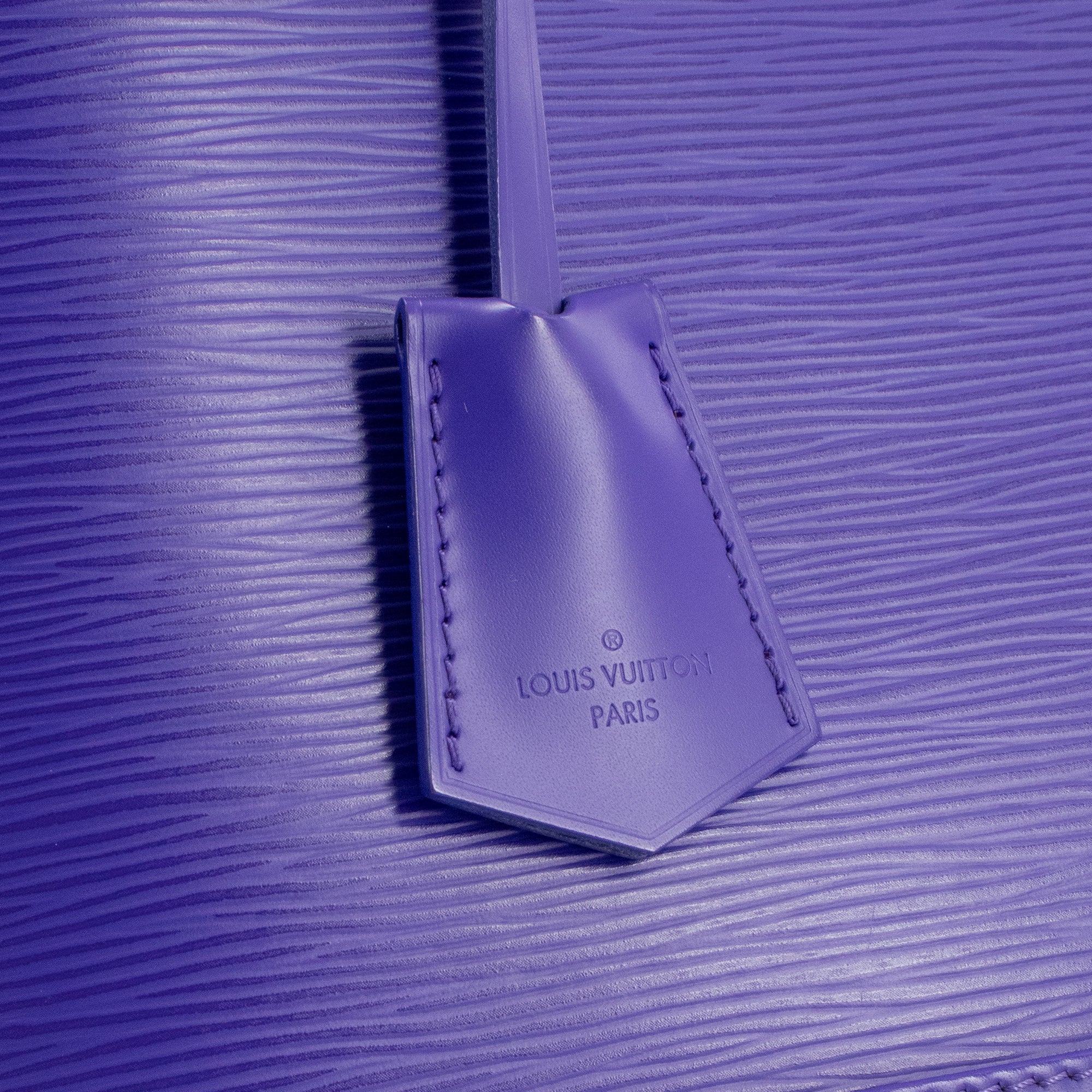 LOUIS VUITTON - Louis Vuitton Alma GM handbag in purple epi leather