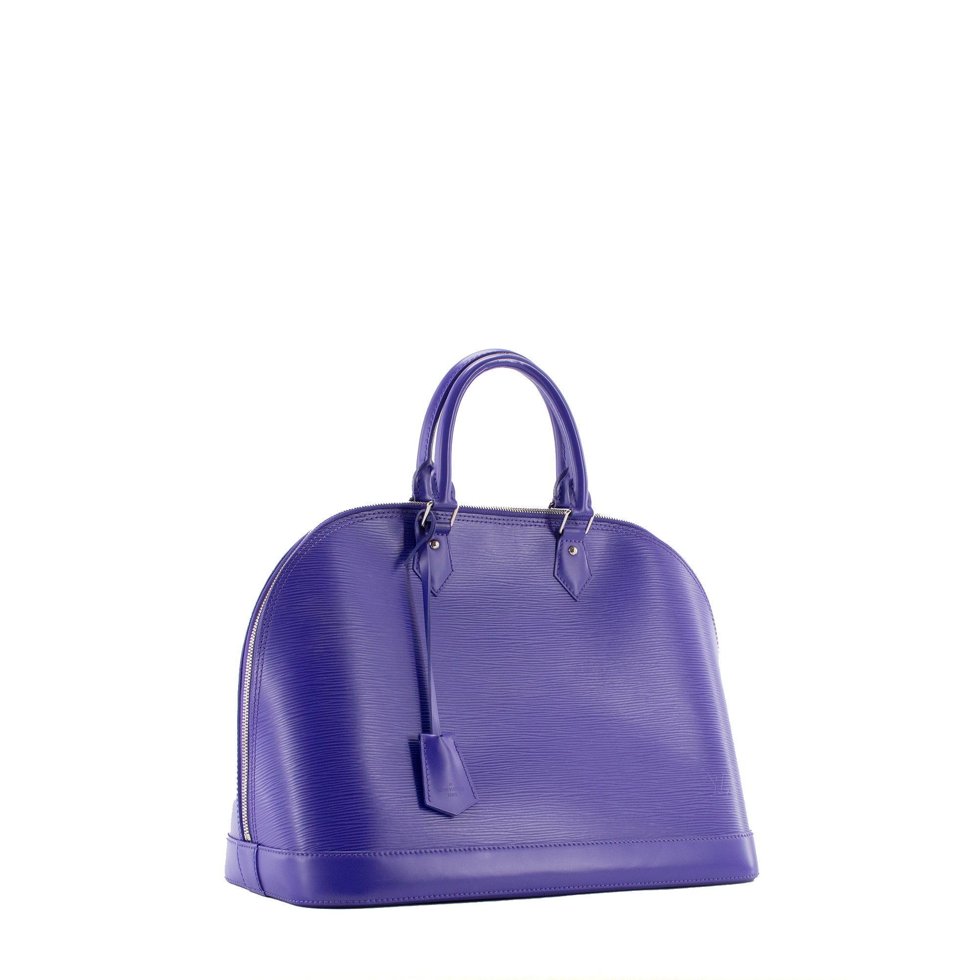 LOUIS VUITTON - Louis Vuitton Alma GM handbag in purple epi leather