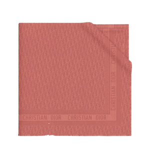 DIOR - Pink Dior Oblique Shawl