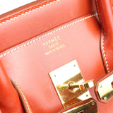 HERMÈS - Birkin 35 en cuir box