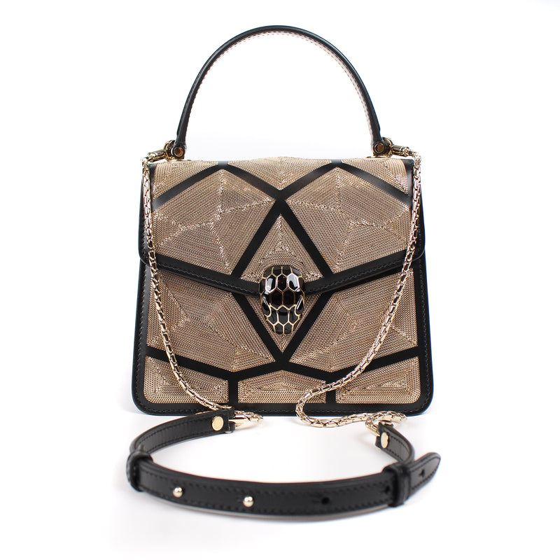 BVLGARI - Sac à bandoulière Serpenti Forever en chaîne